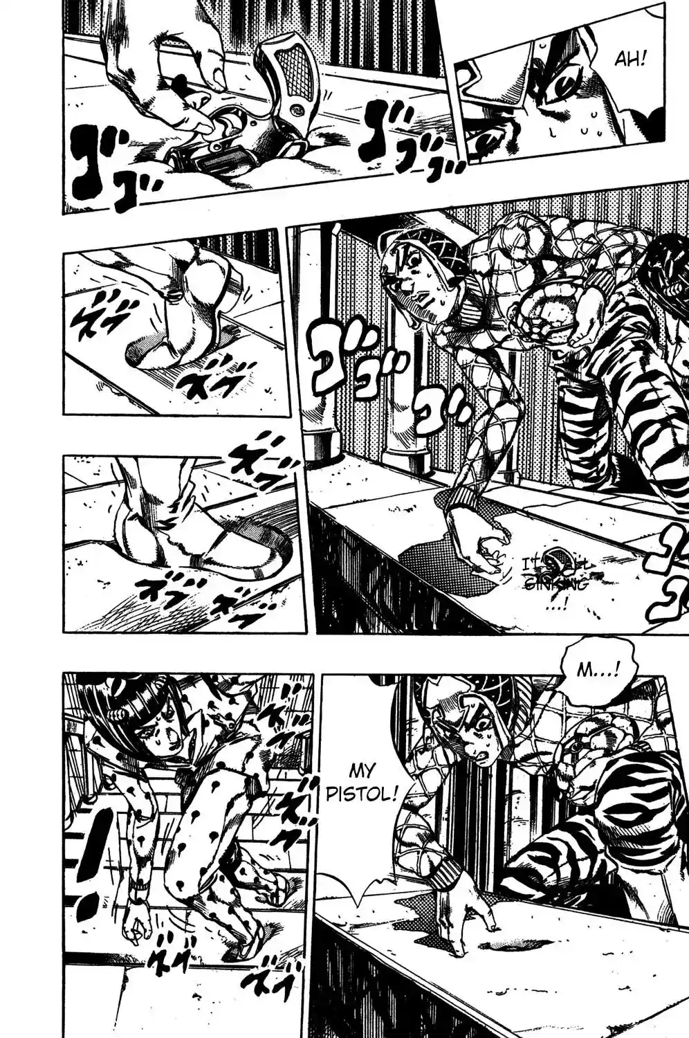 JoJo’s Bizarre Adventure Chapter 555