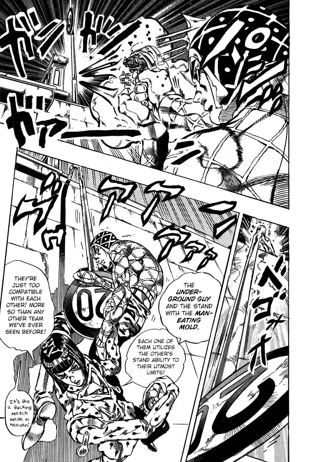 JoJo’s Bizarre Adventure Chapter 555