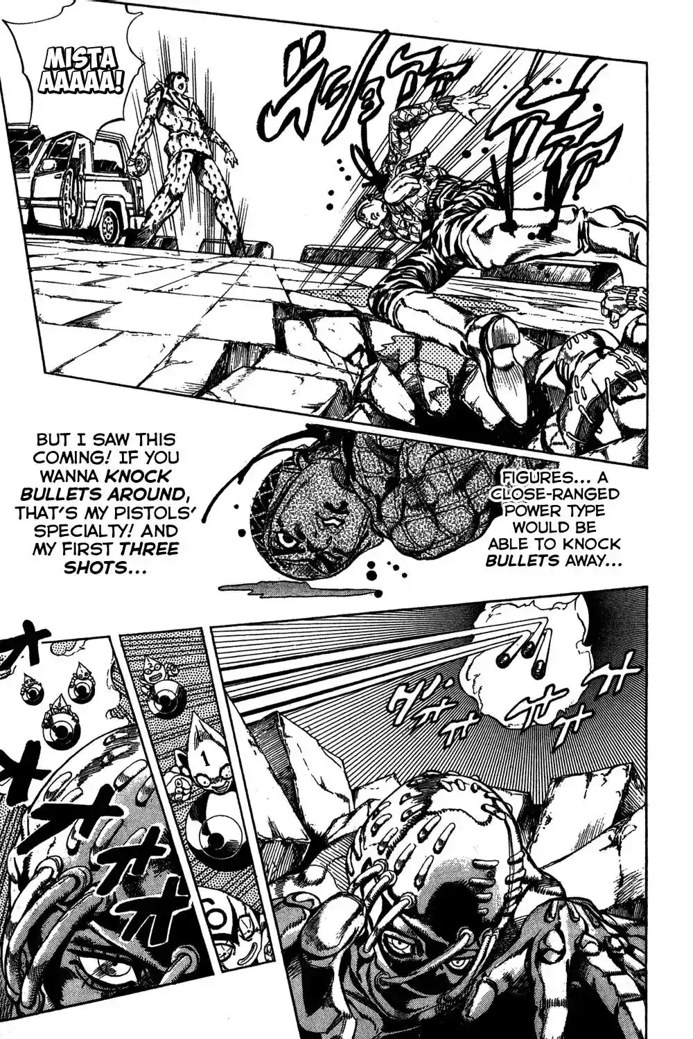 JoJo’s Bizarre Adventure Chapter 556