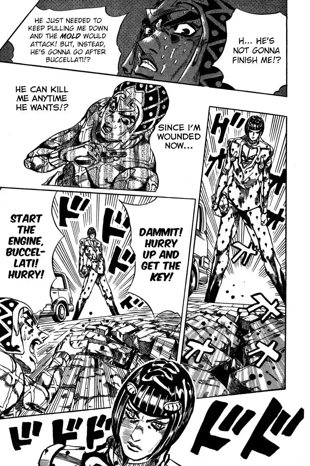 JoJo’s Bizarre Adventure Chapter 556