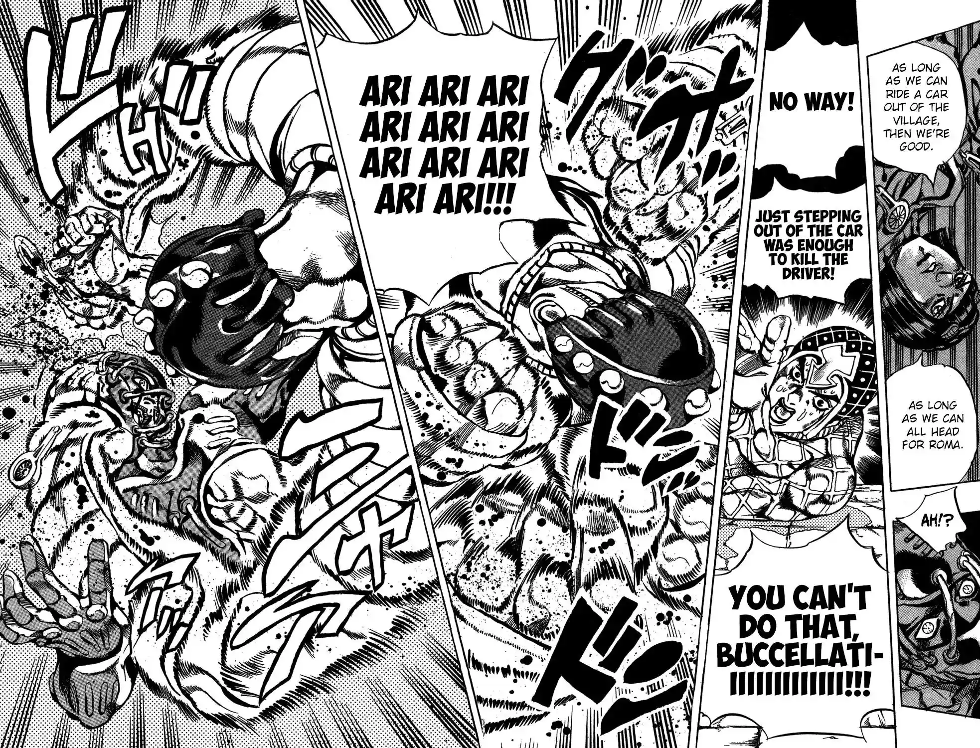 JoJo’s Bizarre Adventure Chapter 556