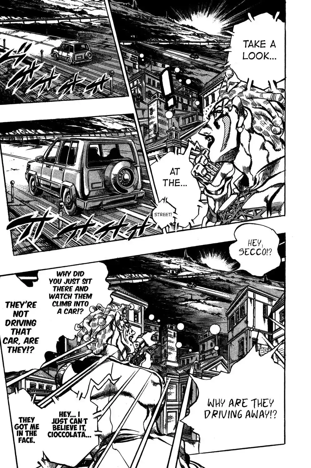 JoJo’s Bizarre Adventure Chapter 557