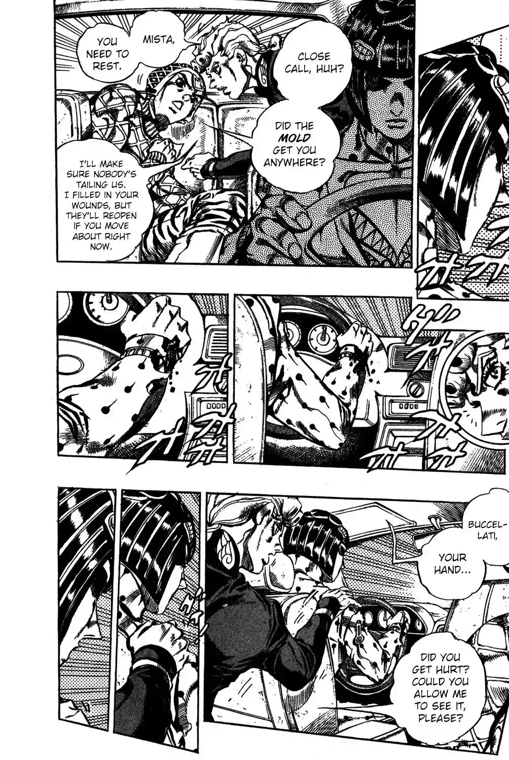 JoJo’s Bizarre Adventure Chapter 557