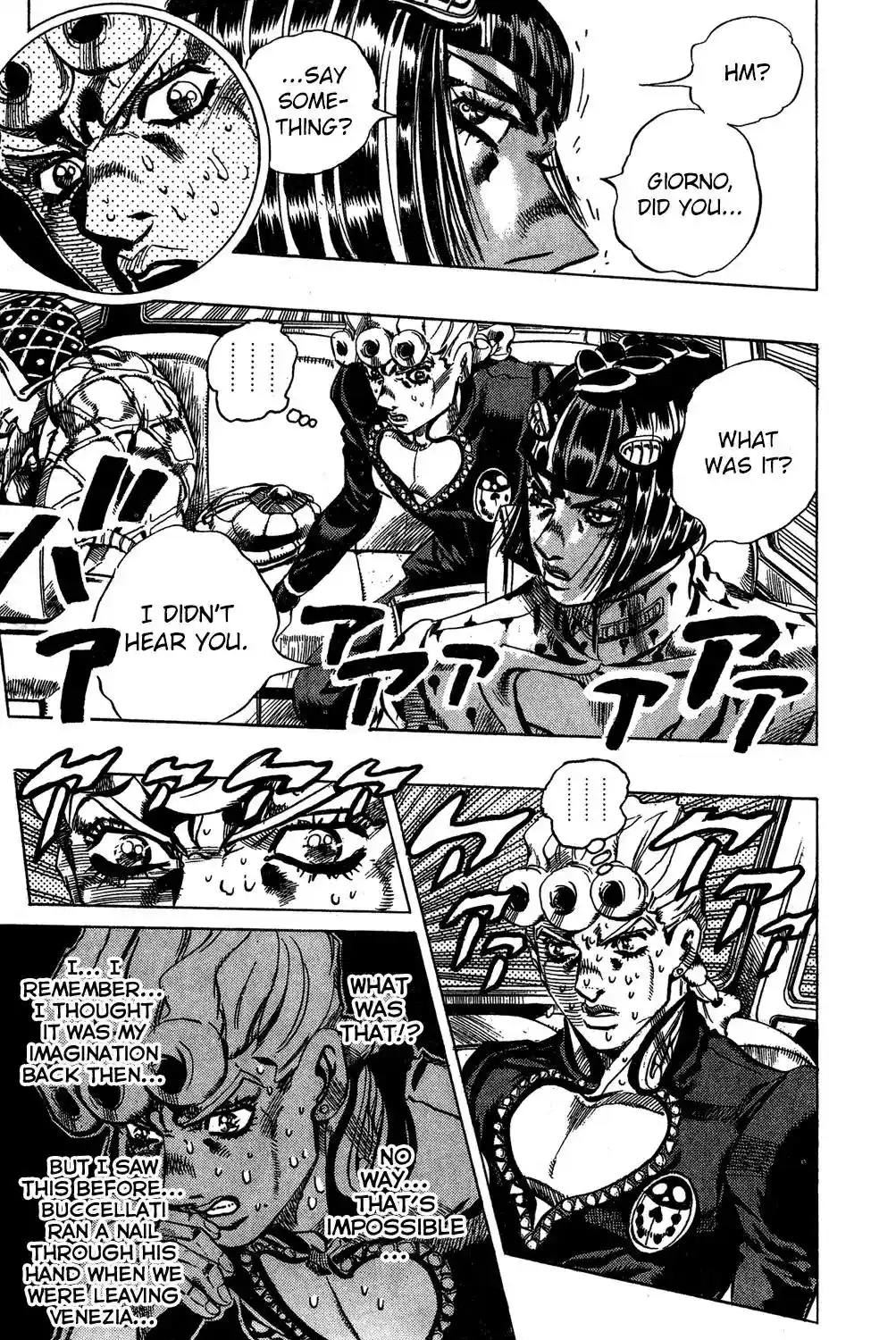 JoJo’s Bizarre Adventure Chapter 557