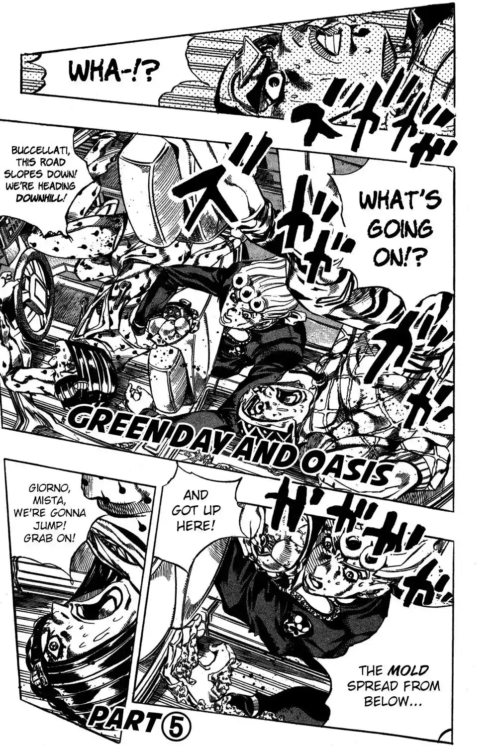 JoJo’s Bizarre Adventure Chapter 558