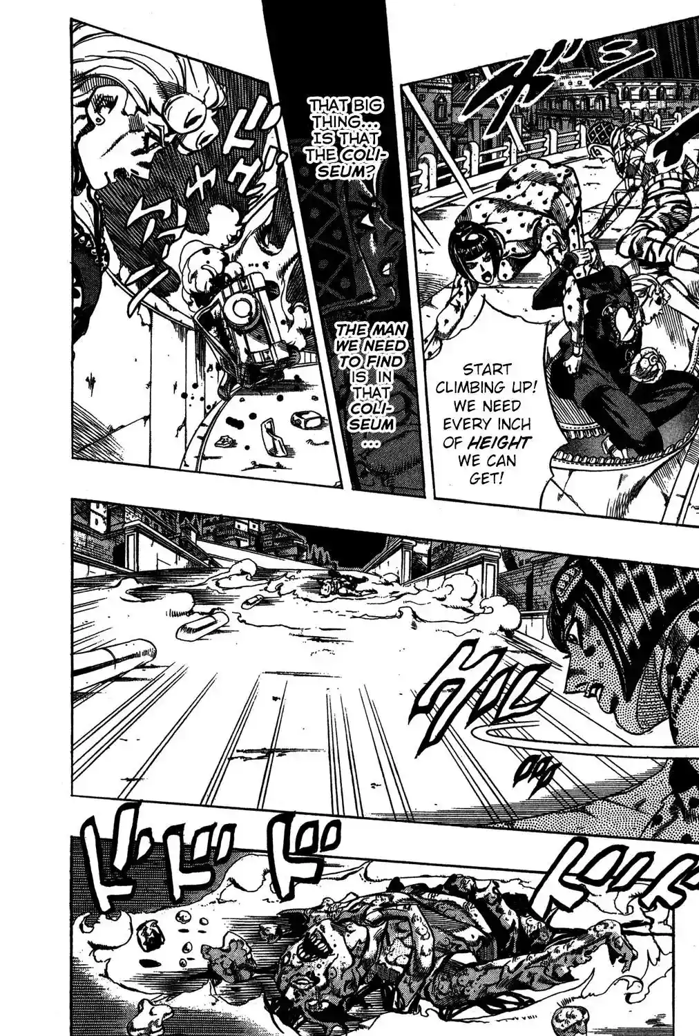 JoJo’s Bizarre Adventure Chapter 558