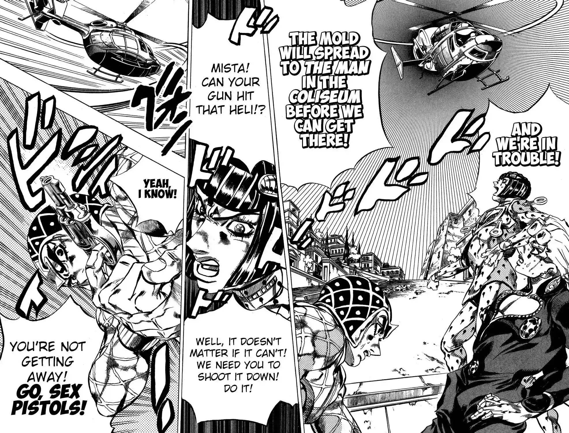 JoJo’s Bizarre Adventure Chapter 558