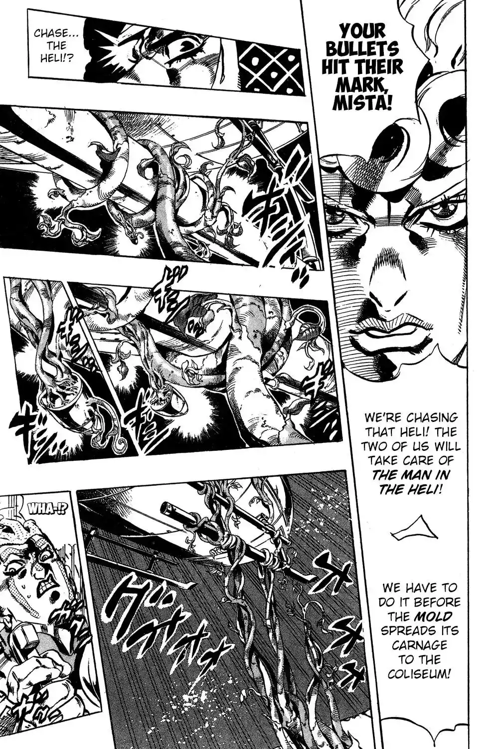 JoJo’s Bizarre Adventure Chapter 558