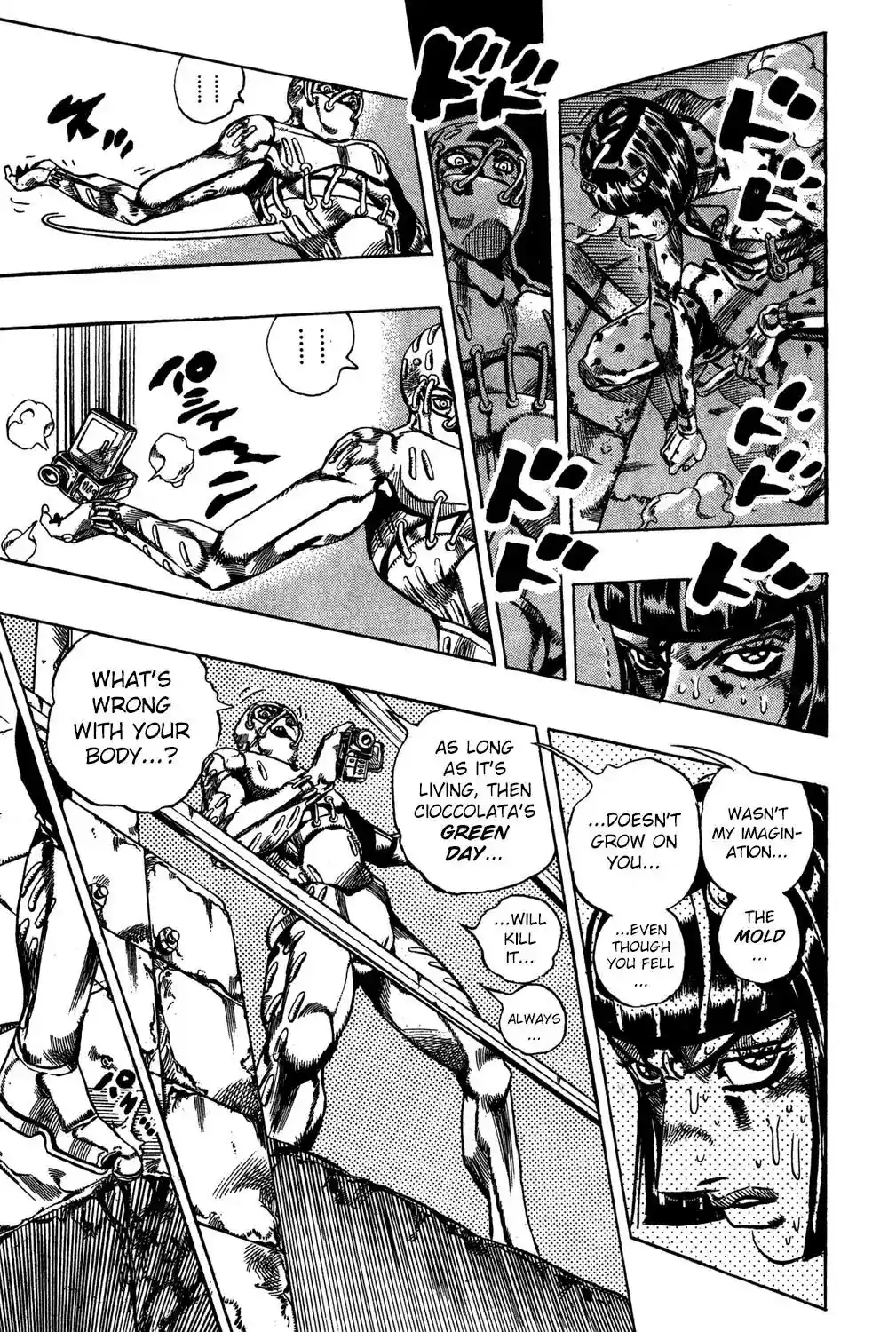 JoJo’s Bizarre Adventure Chapter 559