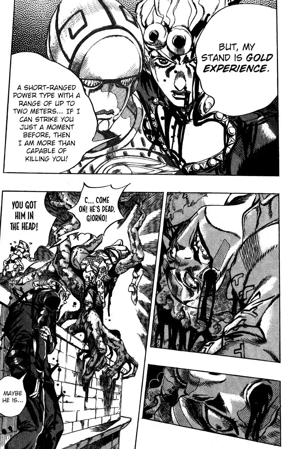 JoJo’s Bizarre Adventure Chapter 562