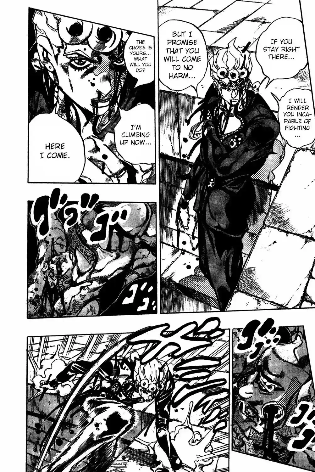 JoJo’s Bizarre Adventure Chapter 562