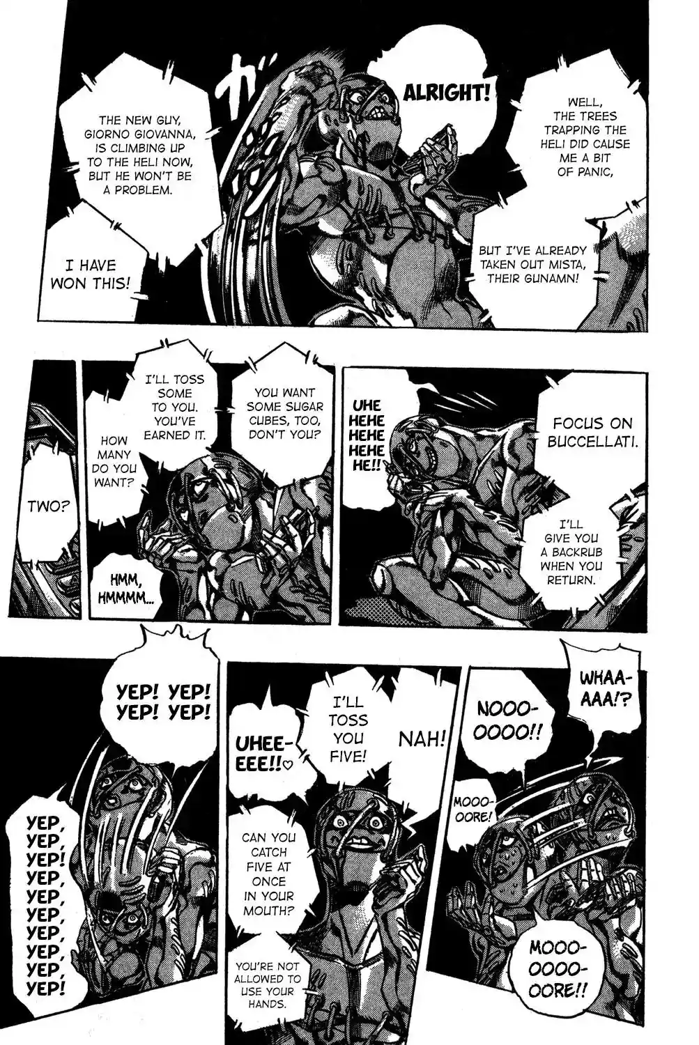 JoJo’s Bizarre Adventure Chapter 563