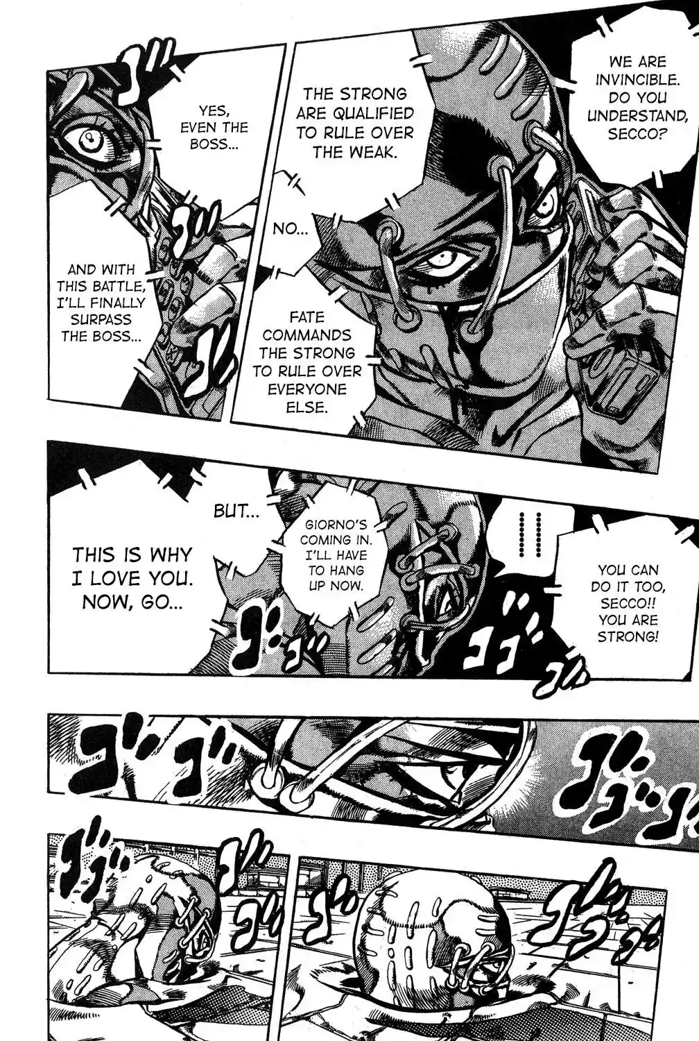 JoJo’s Bizarre Adventure Chapter 563