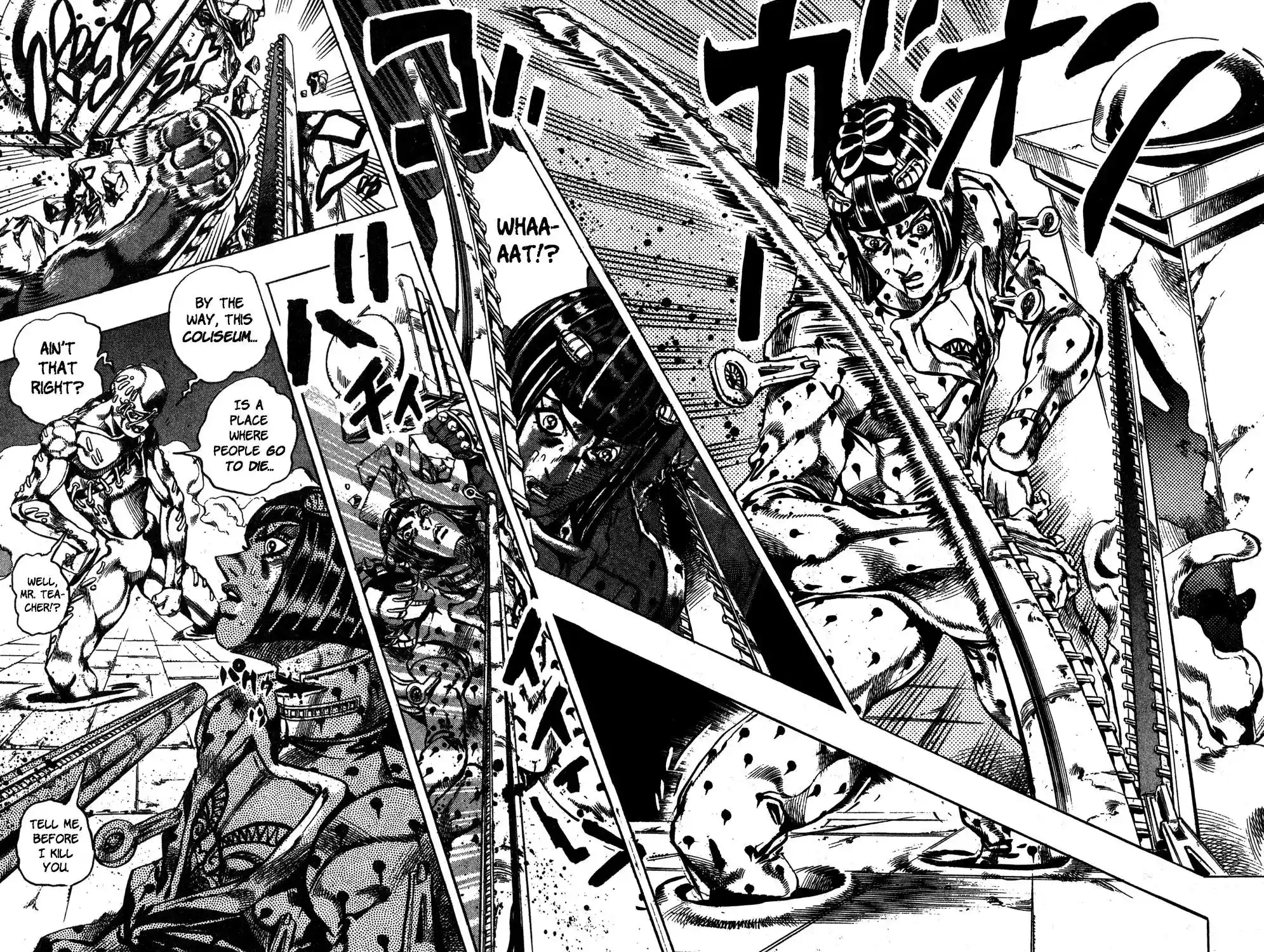 JoJo’s Bizarre Adventure Chapter 563