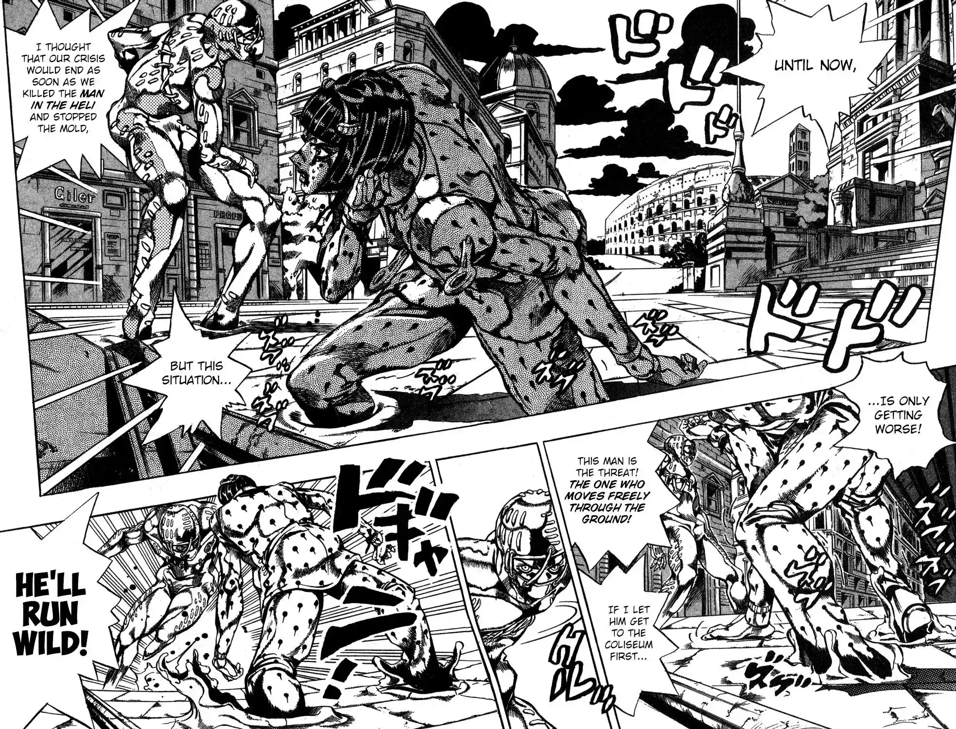 JoJo’s Bizarre Adventure Chapter 564