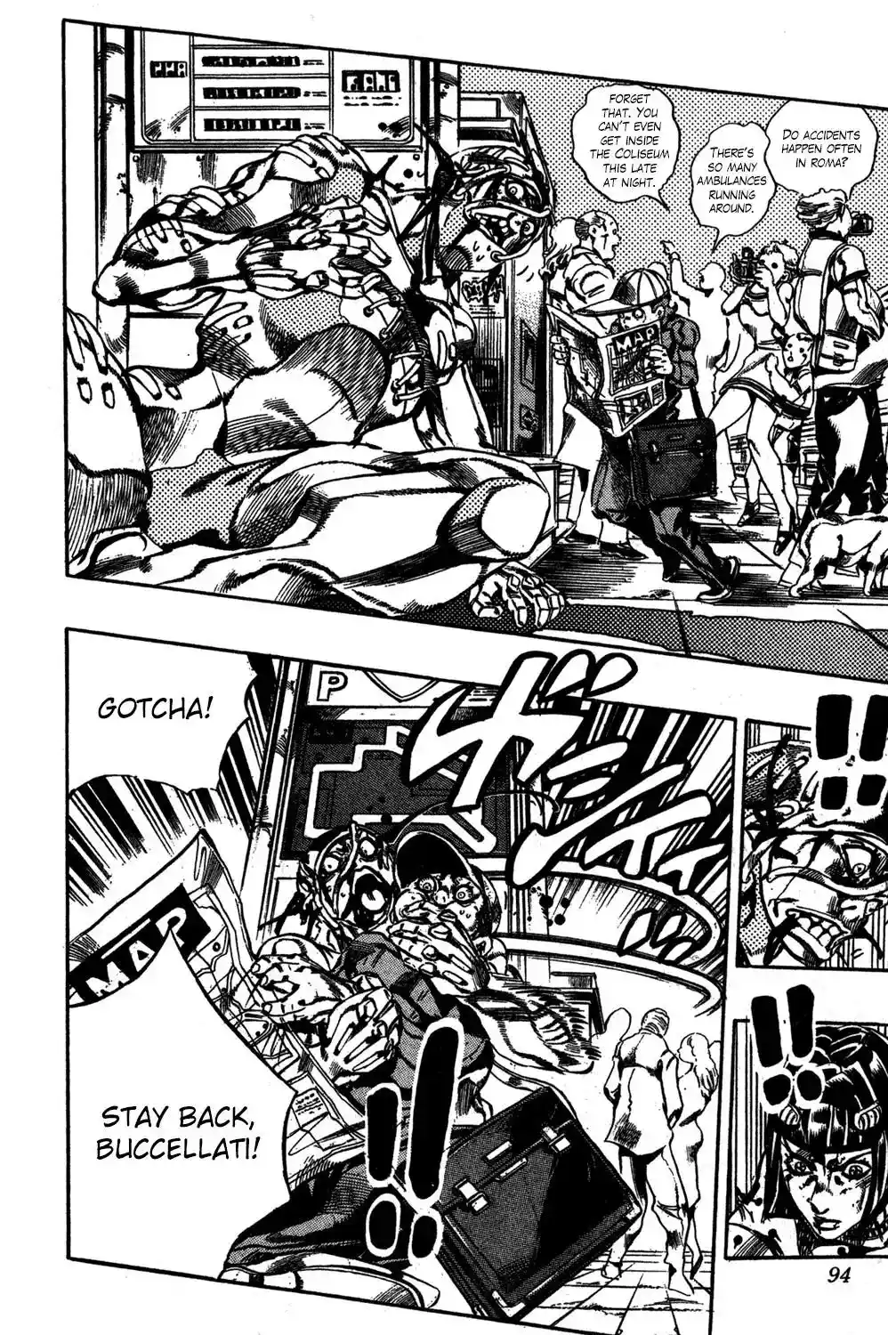 JoJo’s Bizarre Adventure Chapter 567