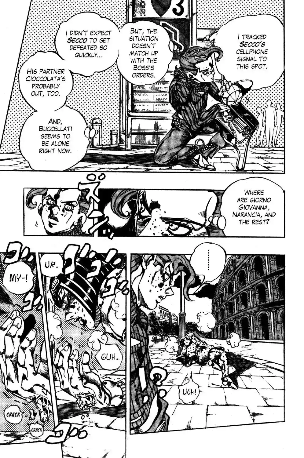 JoJo’s Bizarre Adventure Chapter 567