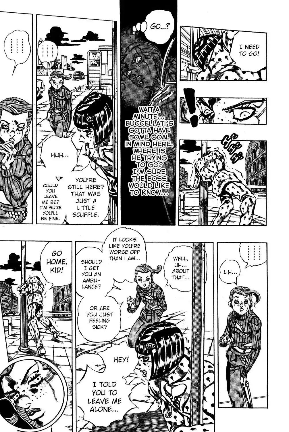 JoJo’s Bizarre Adventure Chapter 567