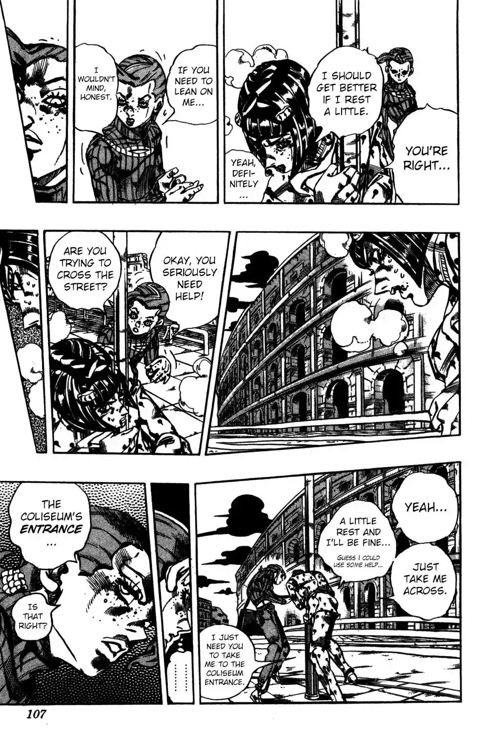 JoJo’s Bizarre Adventure Chapter 567