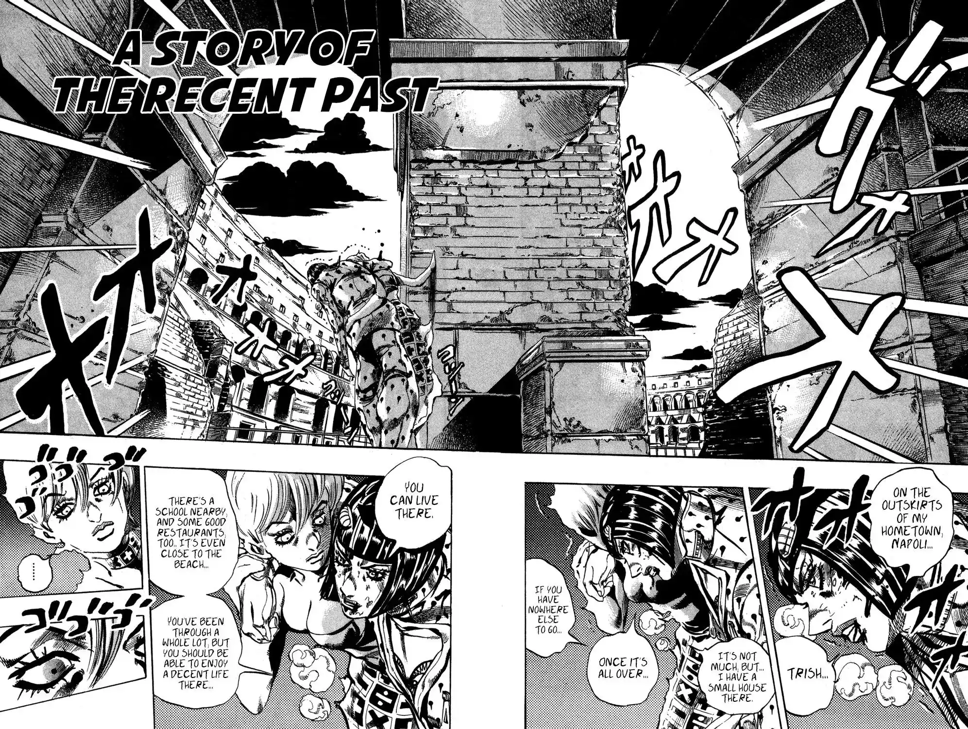 JoJo’s Bizarre Adventure Chapter 569