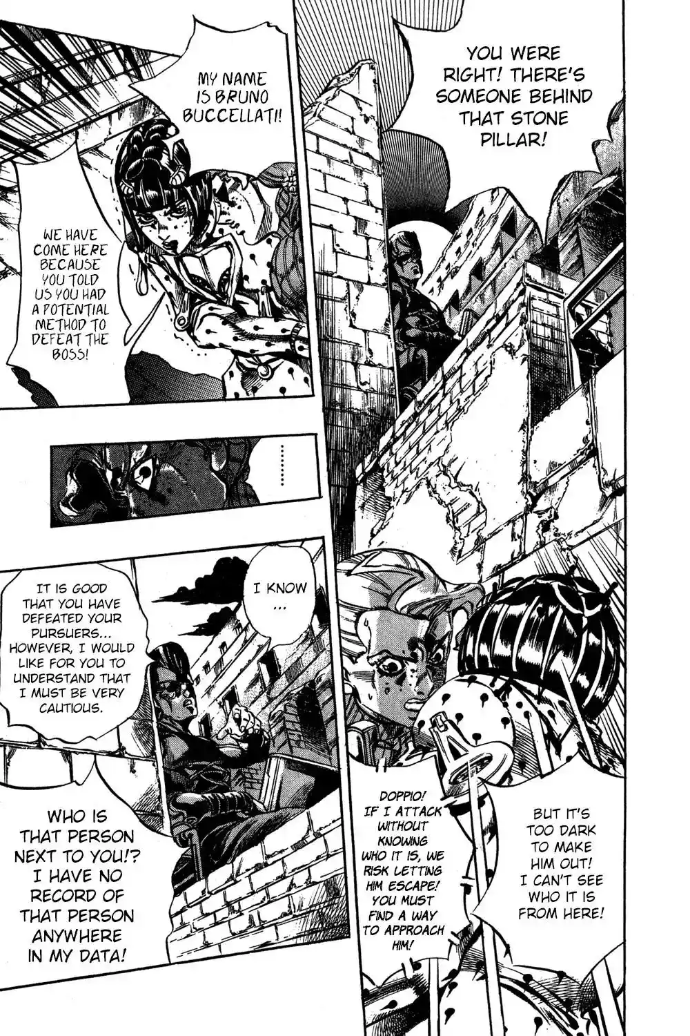 JoJo’s Bizarre Adventure Chapter 569