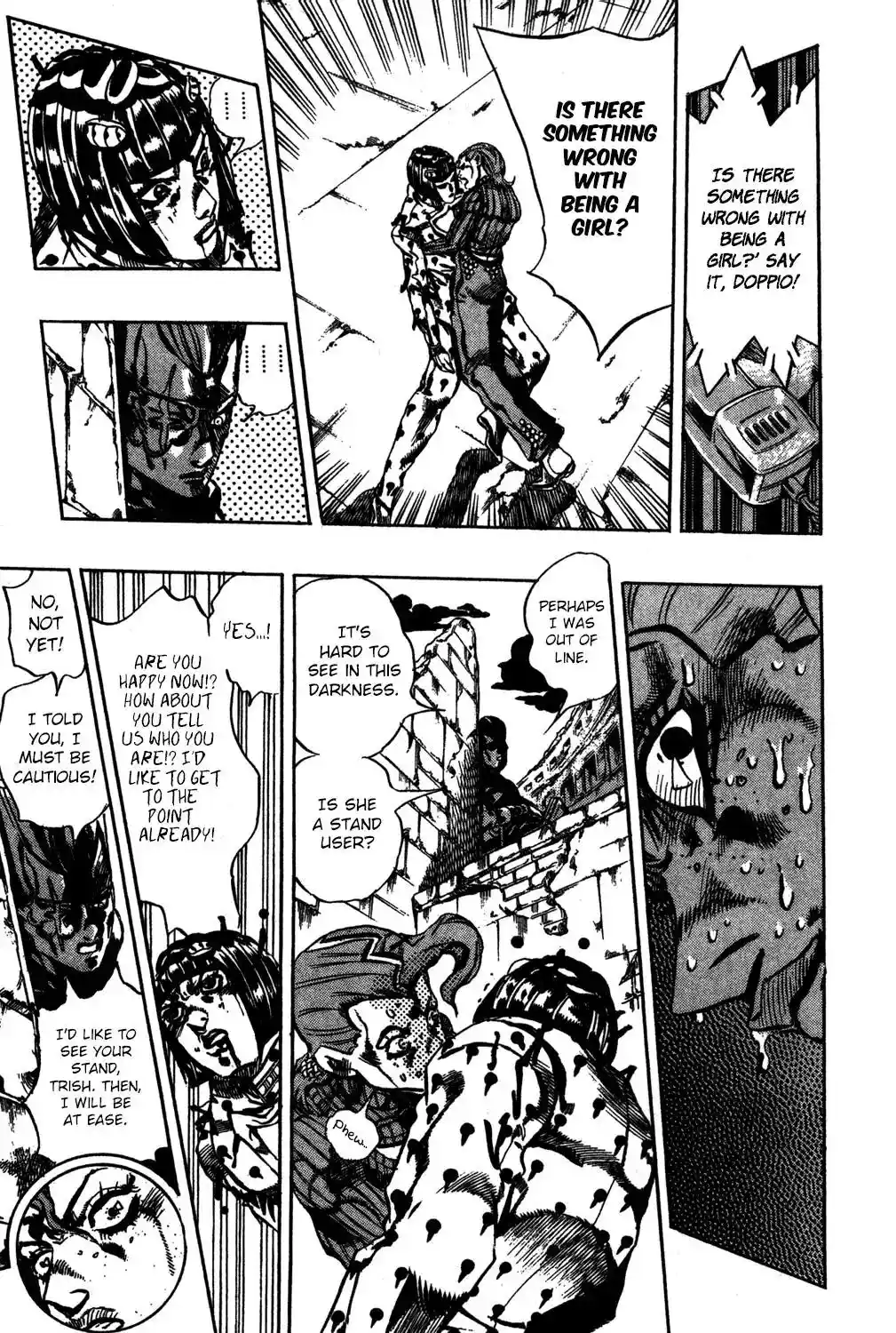 JoJo’s Bizarre Adventure Chapter 569