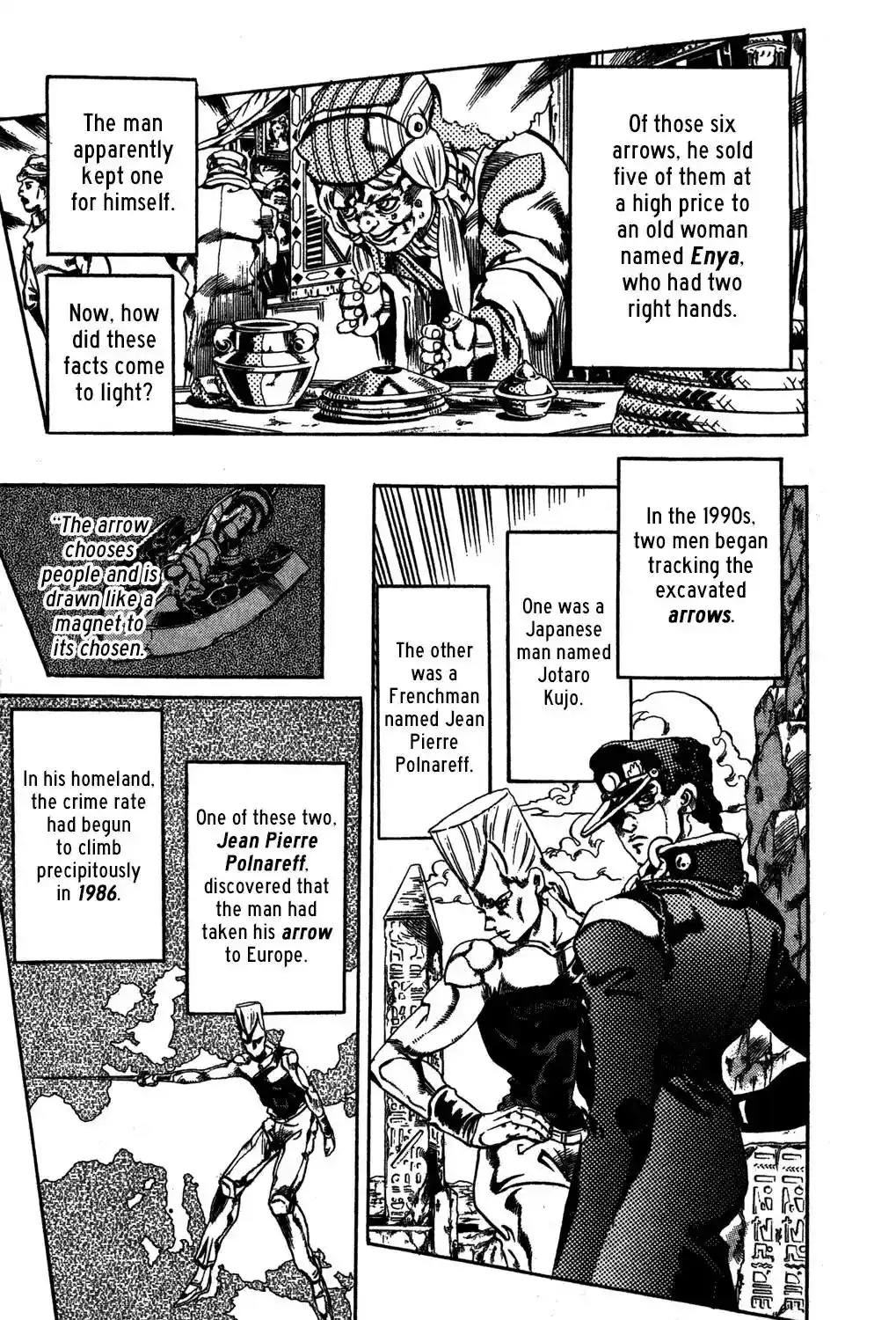 JoJo’s Bizarre Adventure Chapter 569