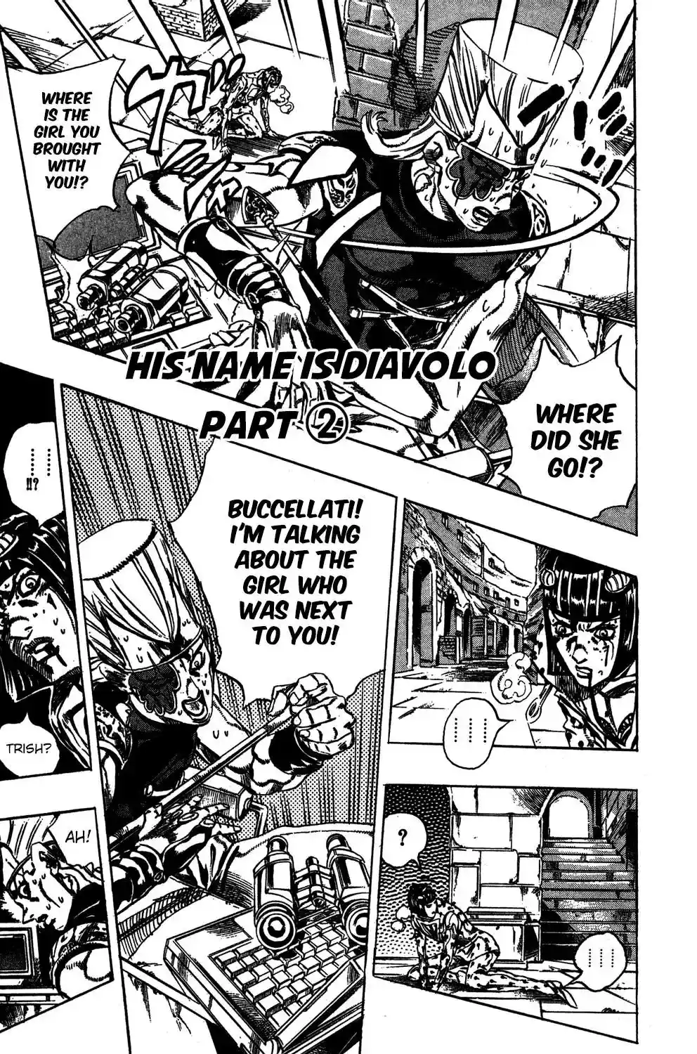 JoJo’s Bizarre Adventure Chapter 570