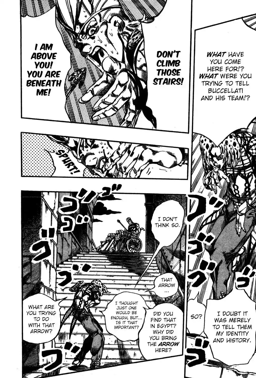 JoJo’s Bizarre Adventure Chapter 570