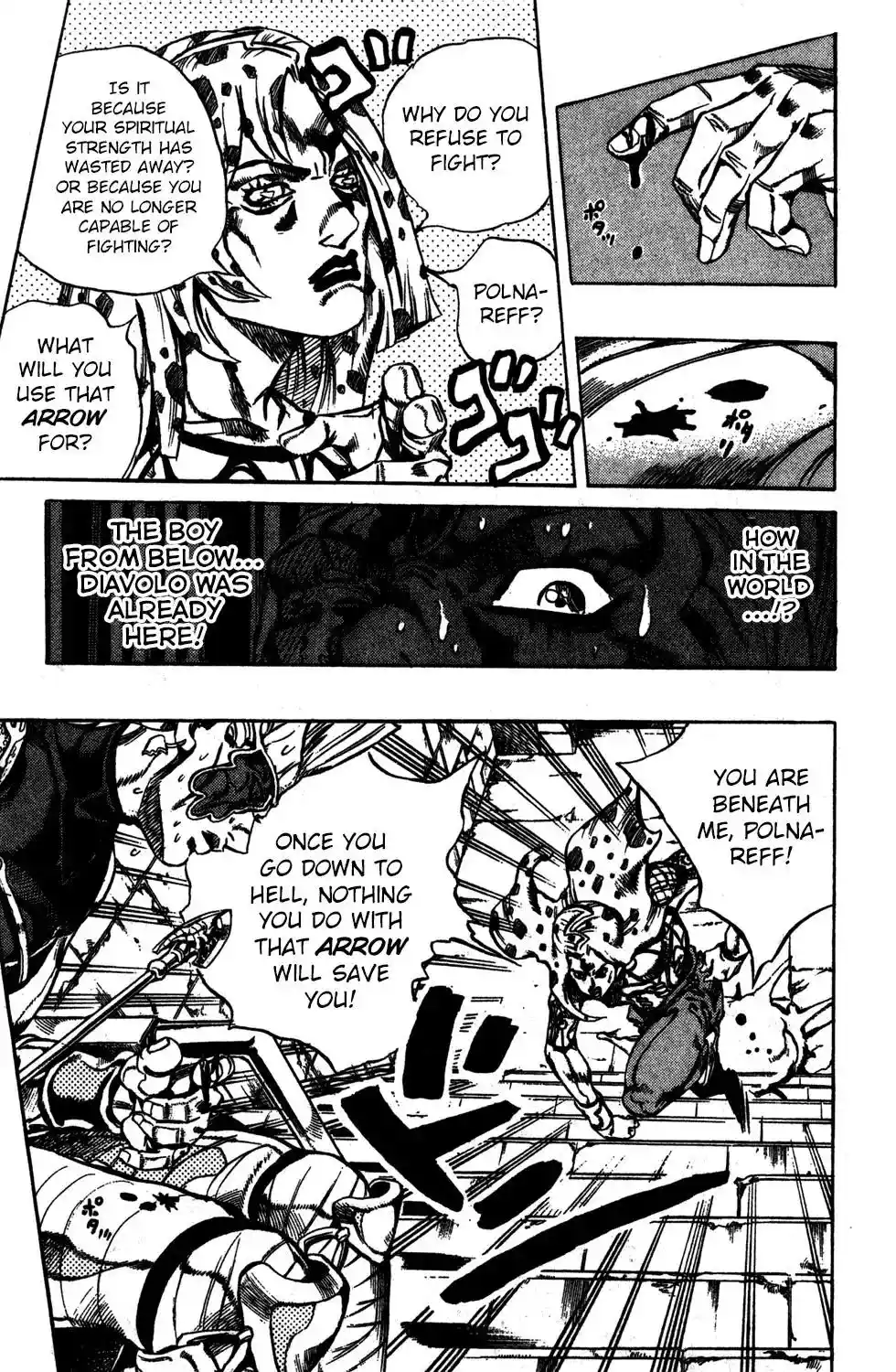 JoJo’s Bizarre Adventure Chapter 570