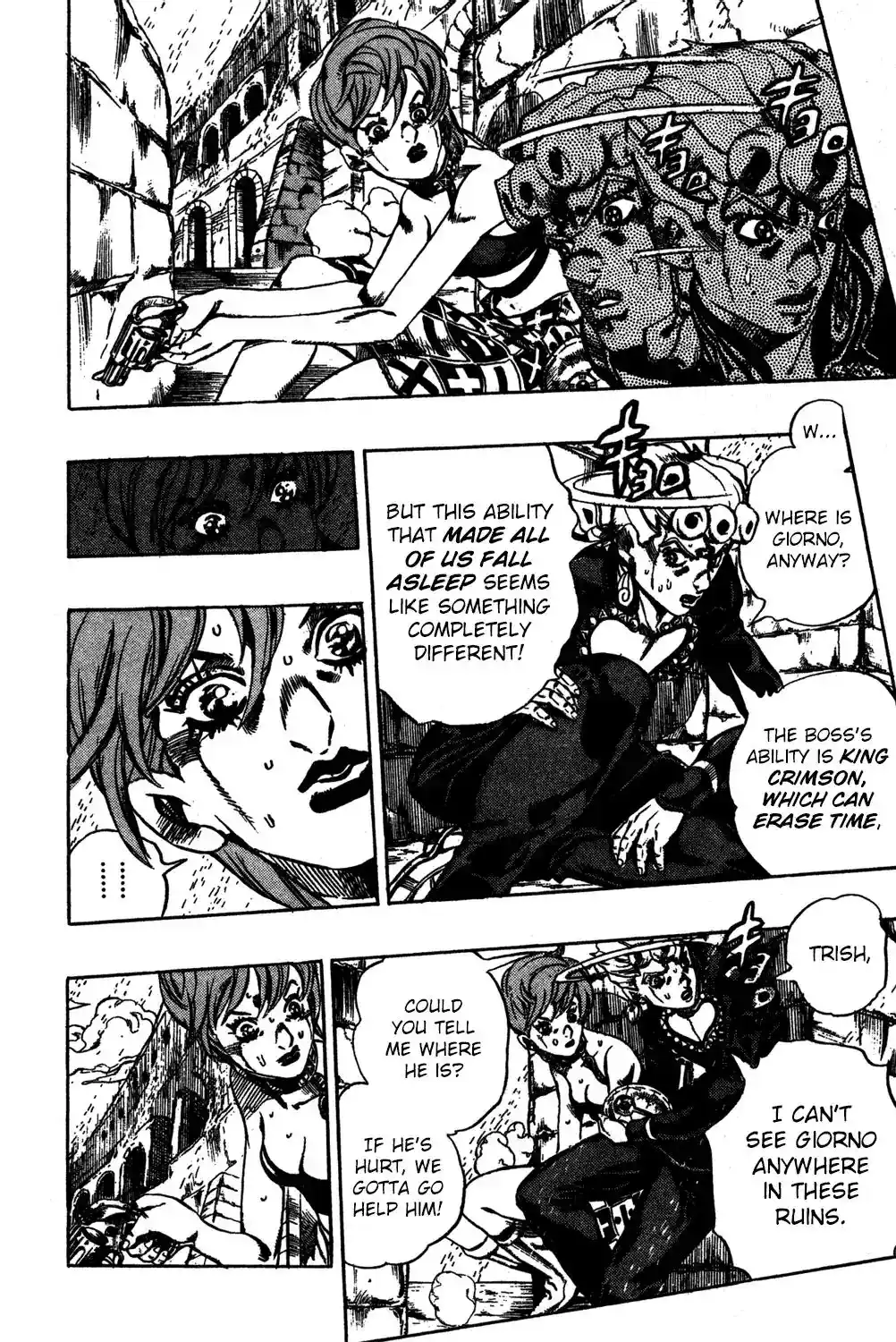 JoJo’s Bizarre Adventure Chapter 572