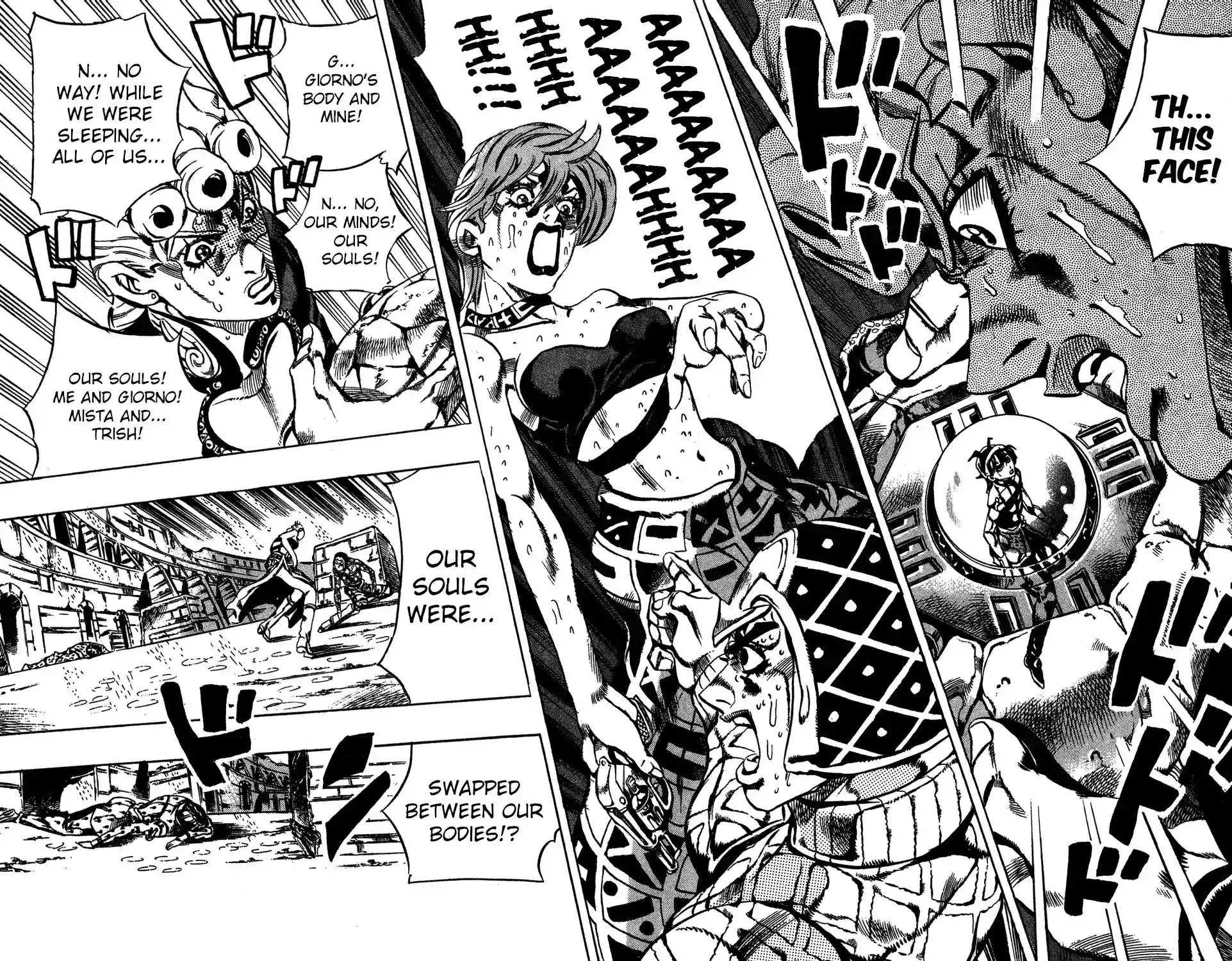 JoJo’s Bizarre Adventure Chapter 572