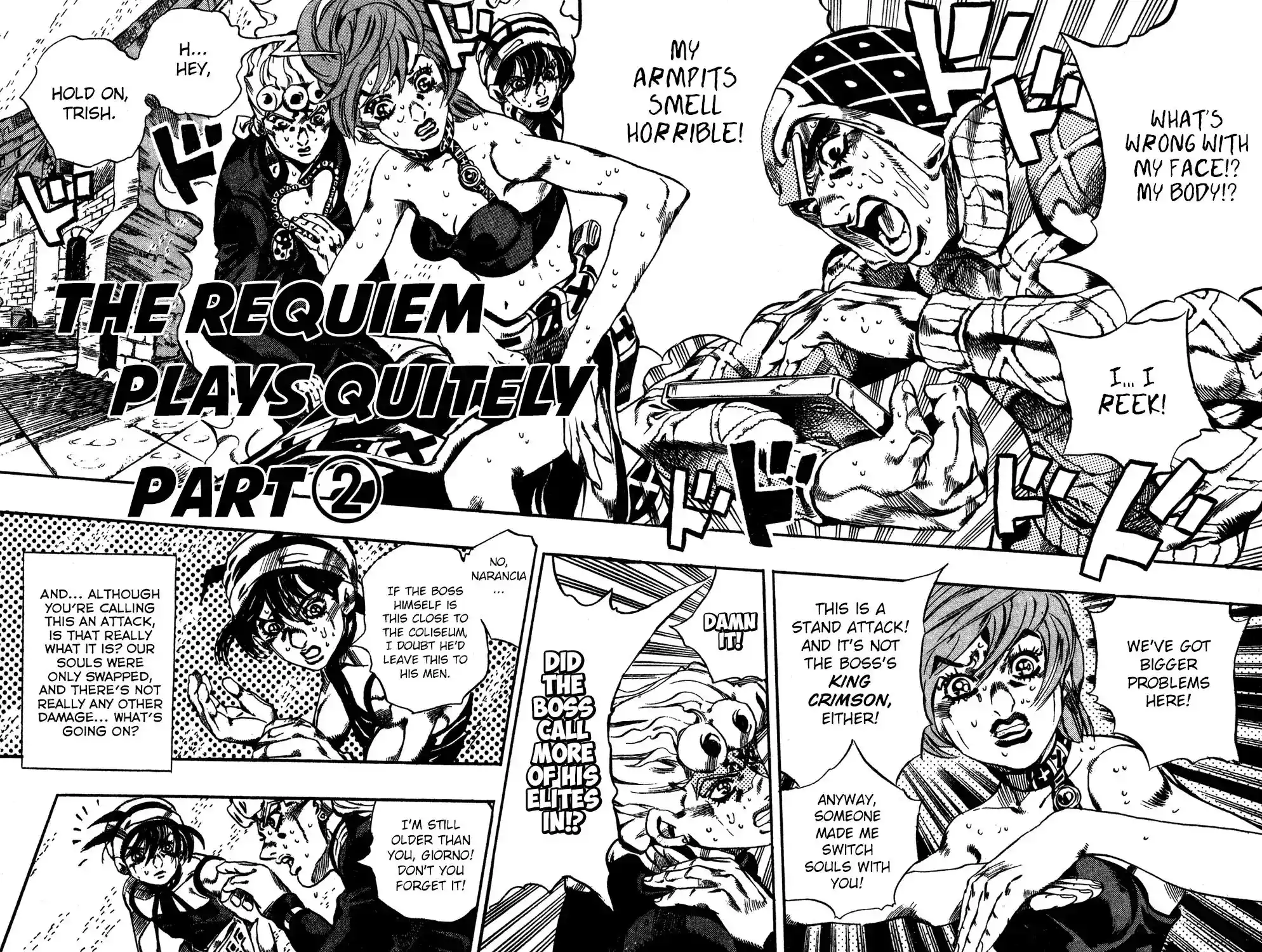 JoJo’s Bizarre Adventure Chapter 573