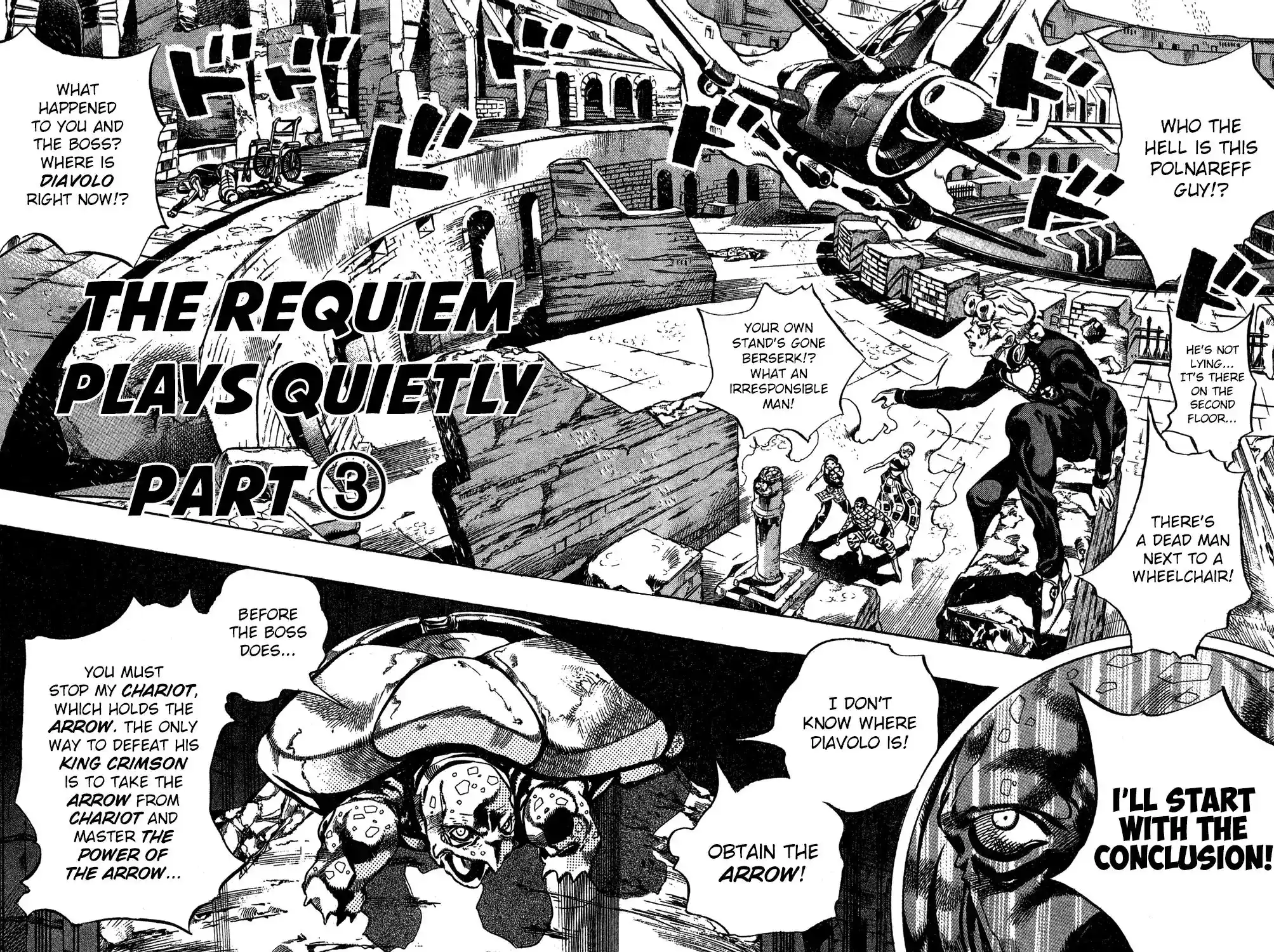 JoJo’s Bizarre Adventure Chapter 574