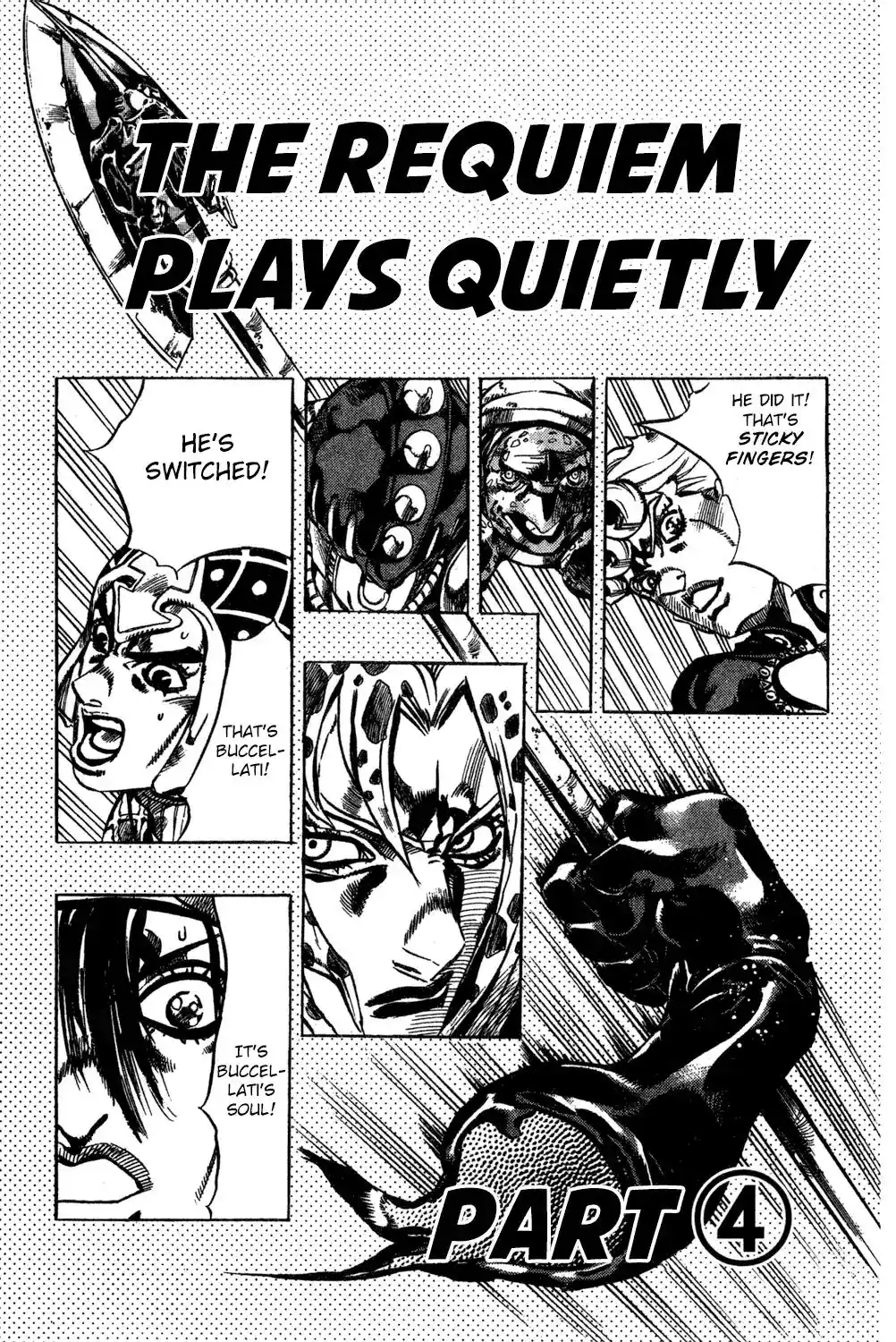 JoJo’s Bizarre Adventure Chapter 575