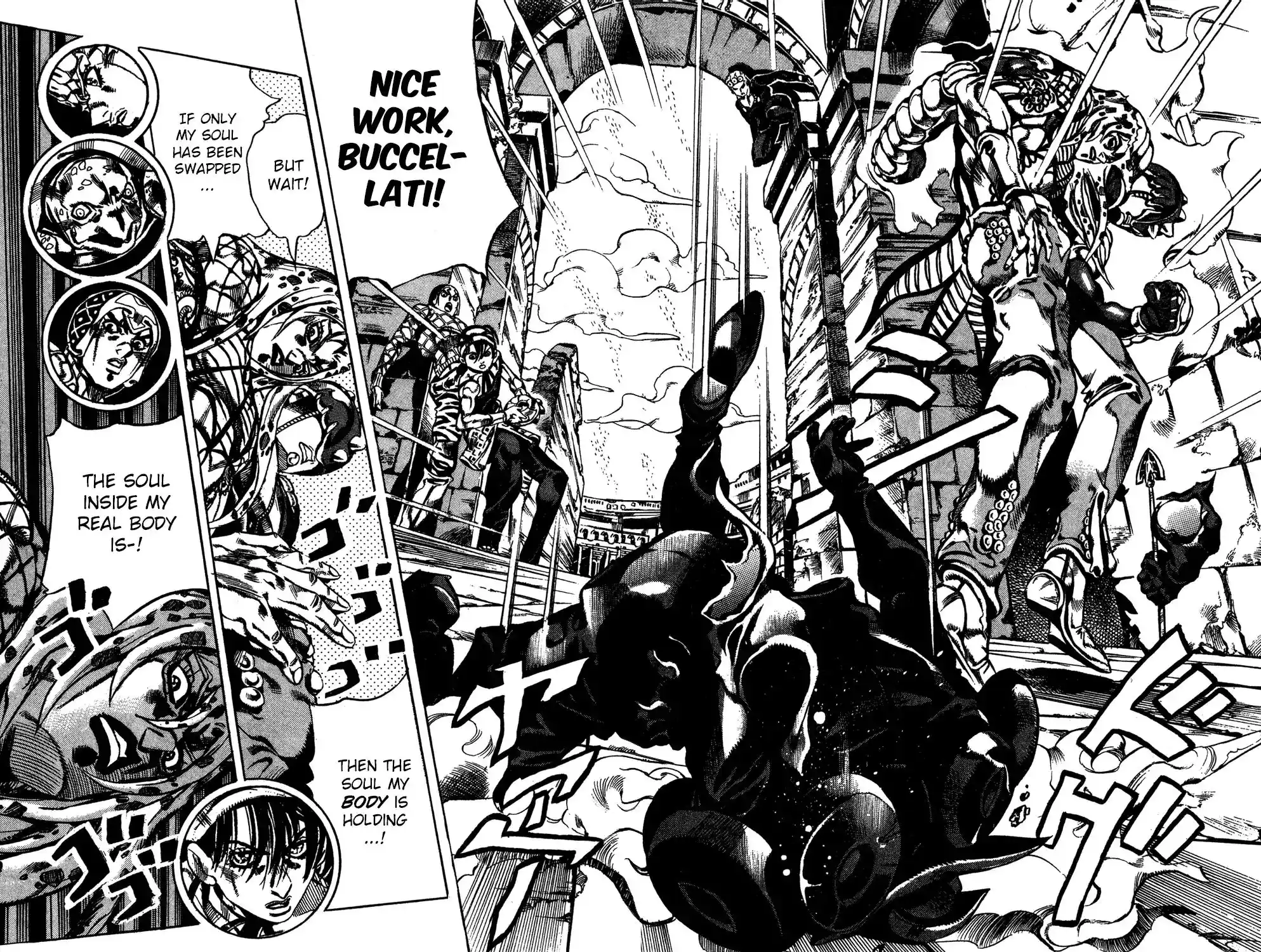 JoJo’s Bizarre Adventure Chapter 575