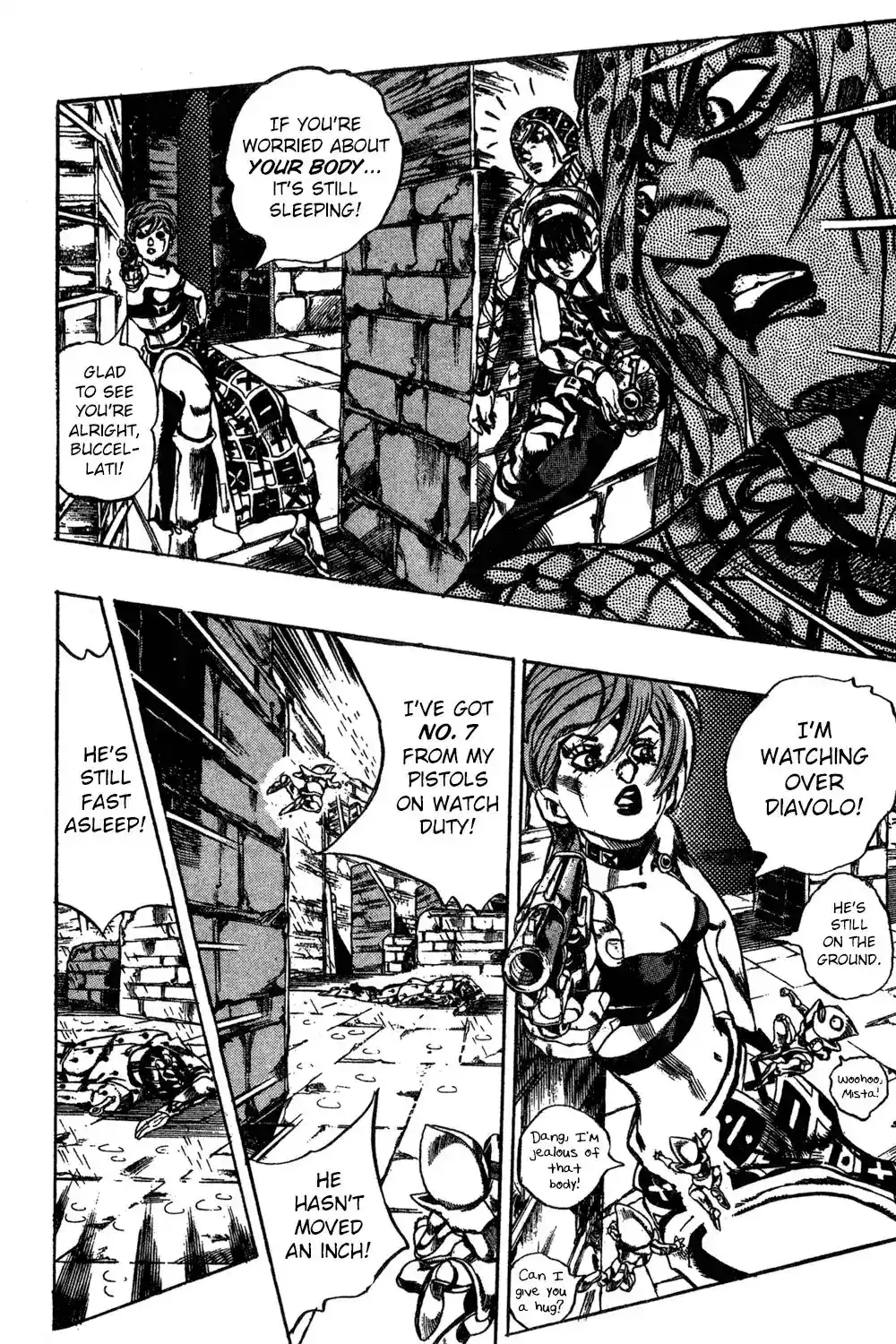 JoJo’s Bizarre Adventure Chapter 575