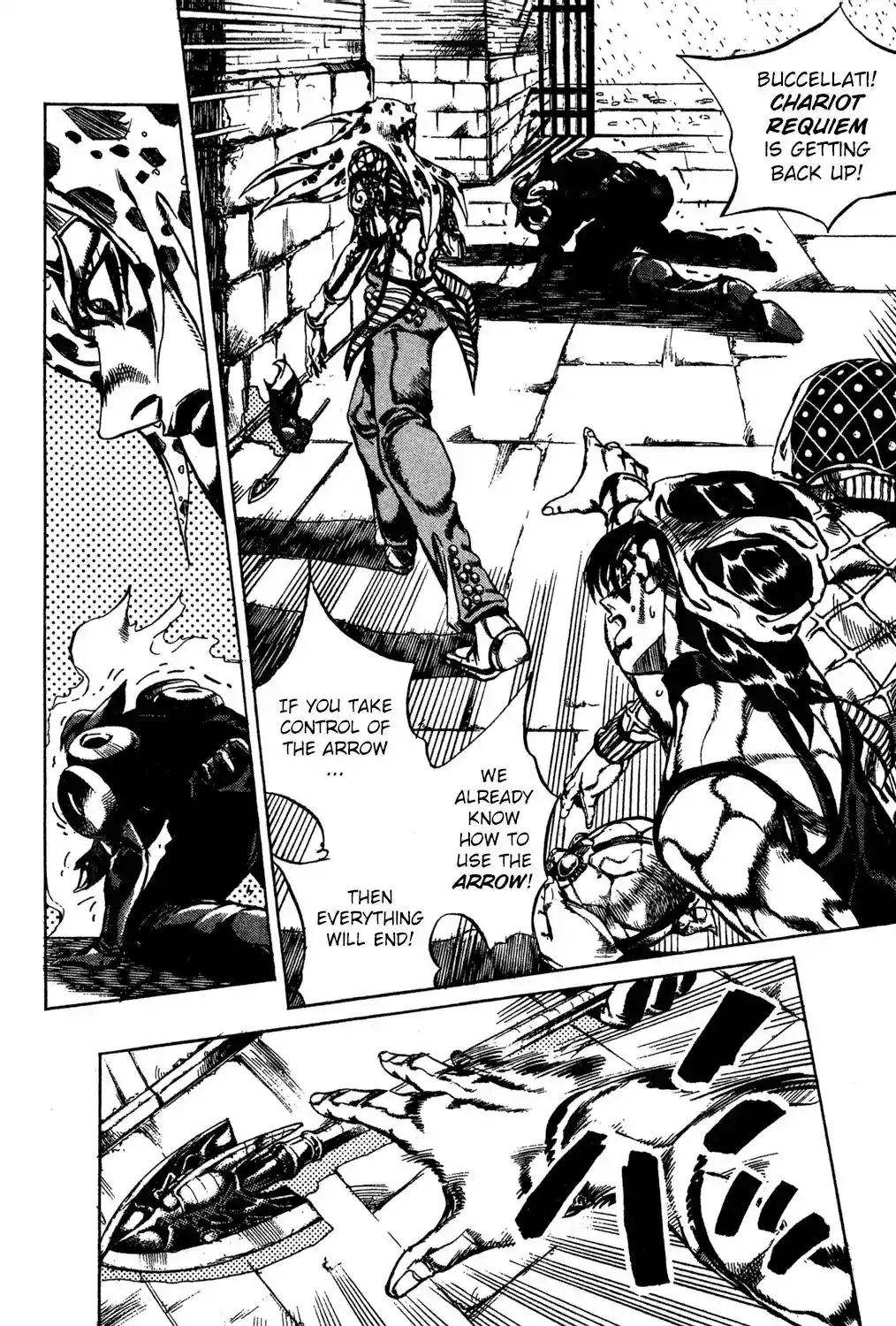 JoJo’s Bizarre Adventure Chapter 575