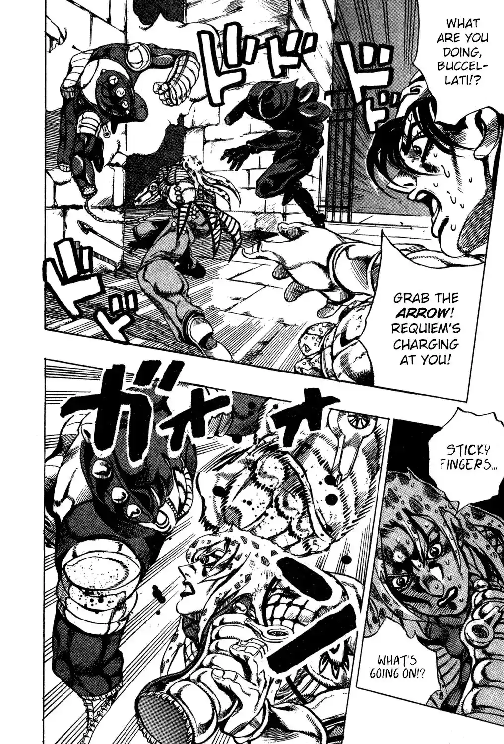 JoJo’s Bizarre Adventure Chapter 575