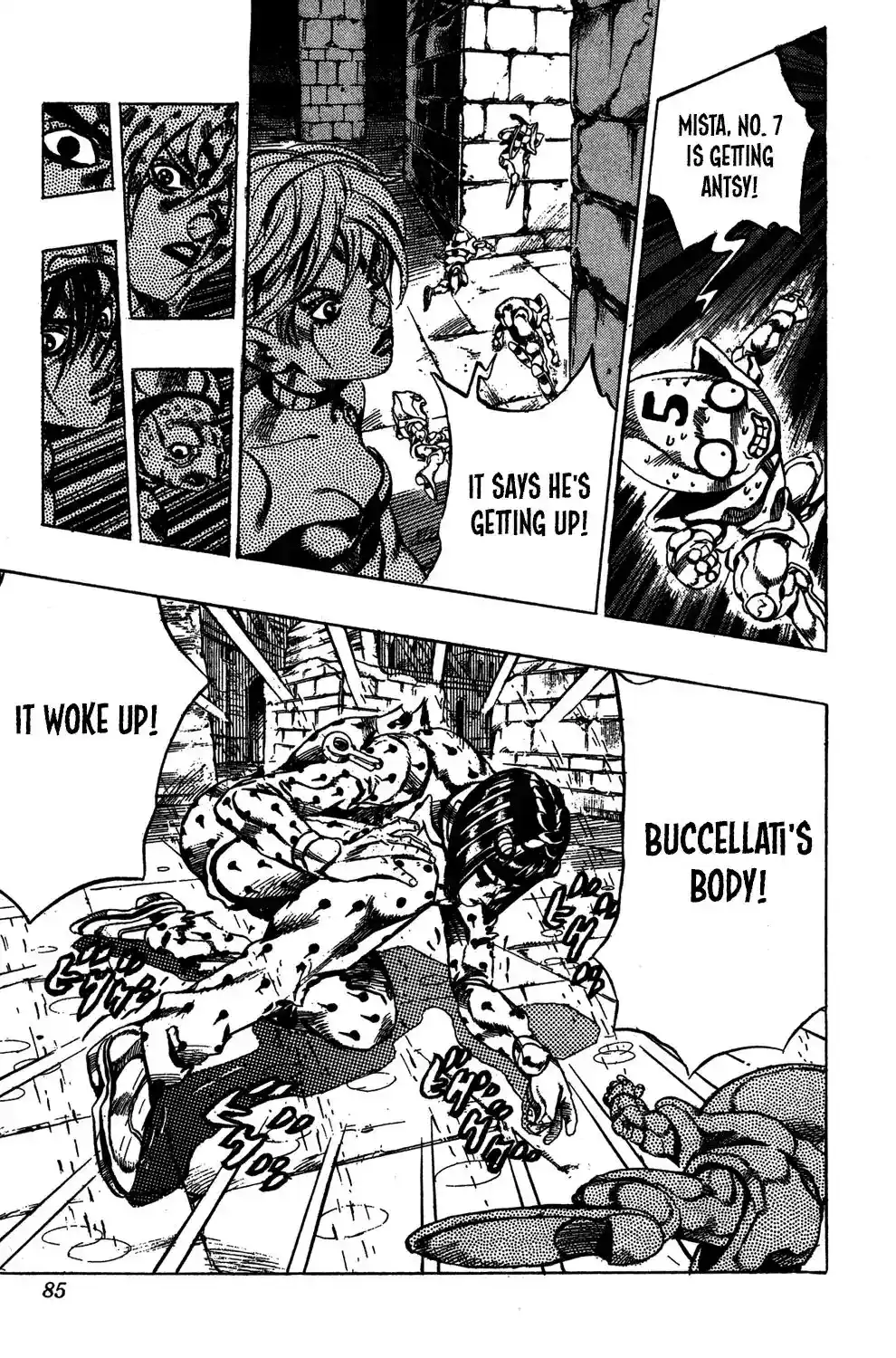 JoJo’s Bizarre Adventure Chapter 575