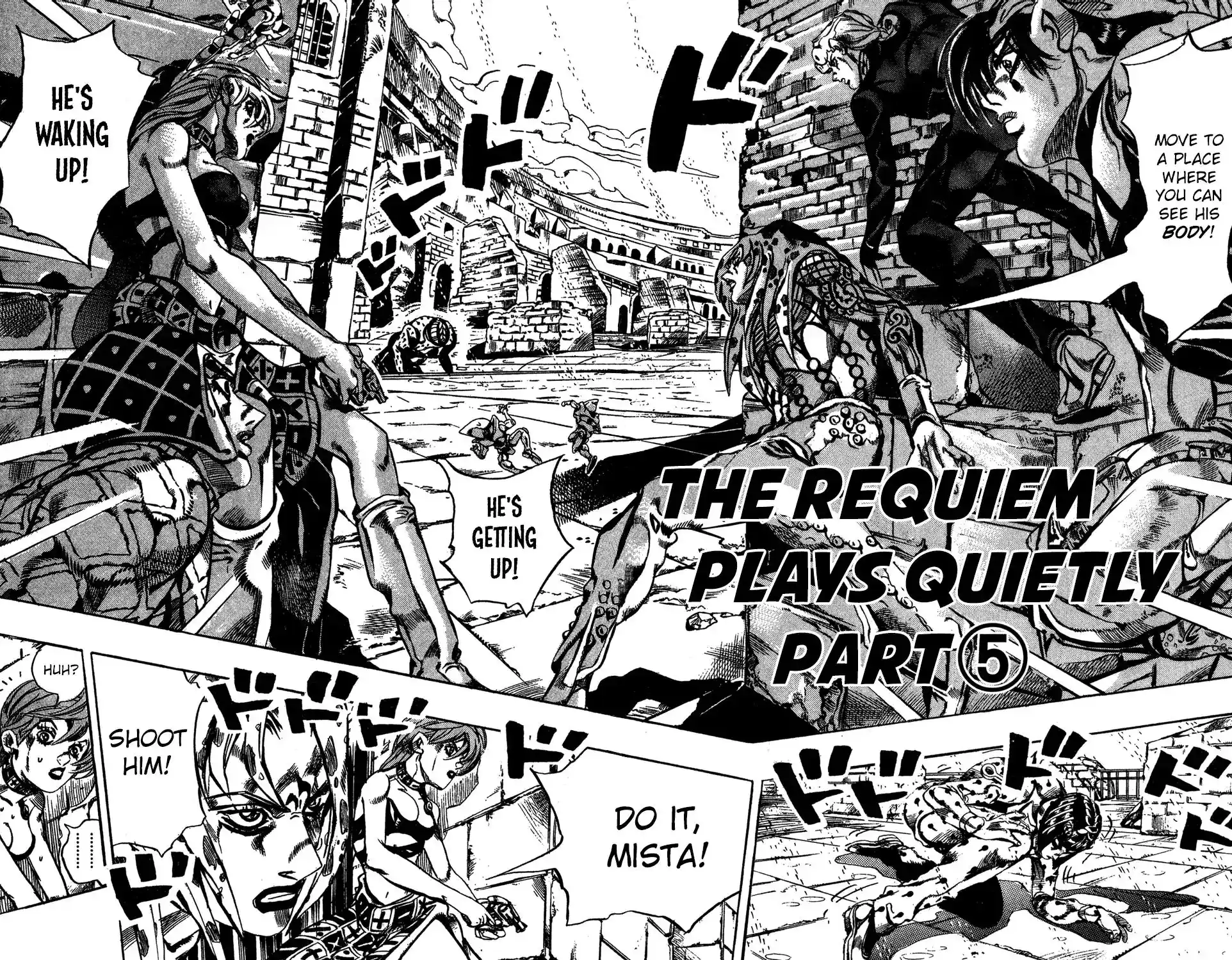 JoJo’s Bizarre Adventure Chapter 576