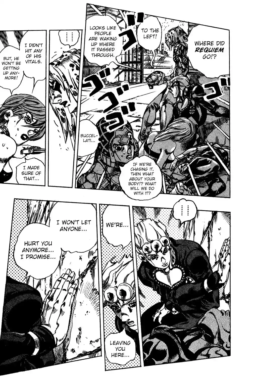 JoJo’s Bizarre Adventure Chapter 577