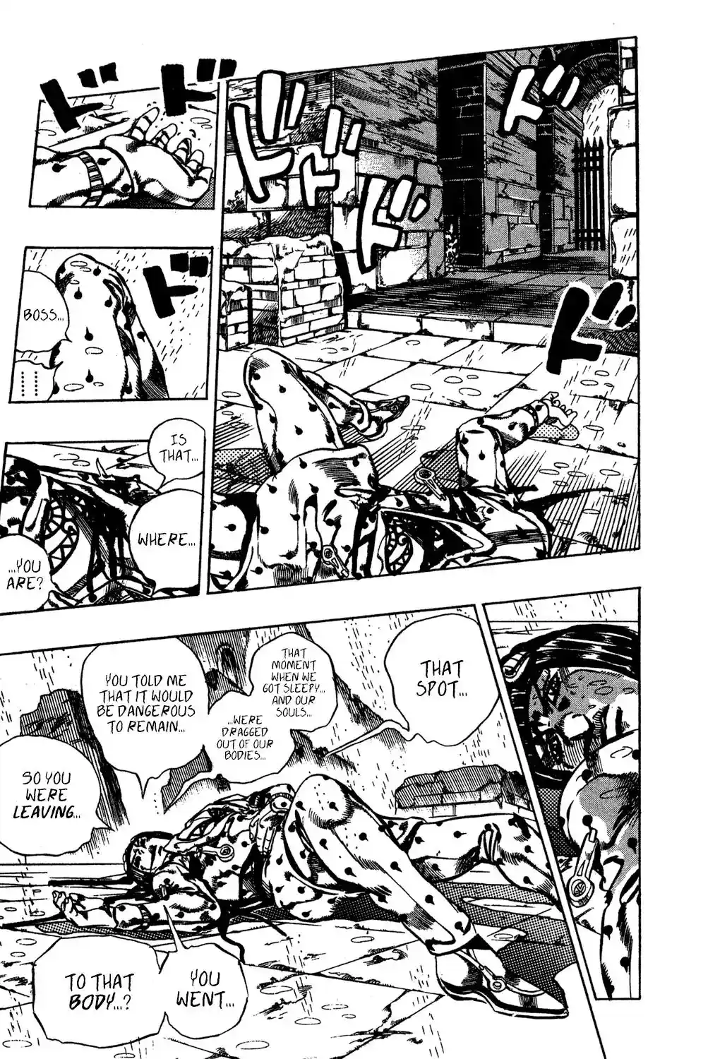 JoJo’s Bizarre Adventure Chapter 577