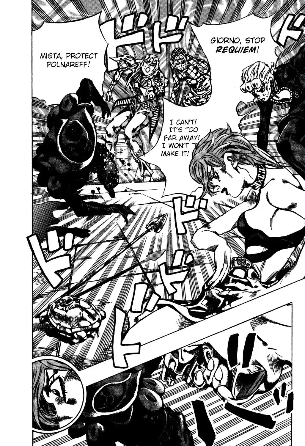 JoJo’s Bizarre Adventure Chapter 578