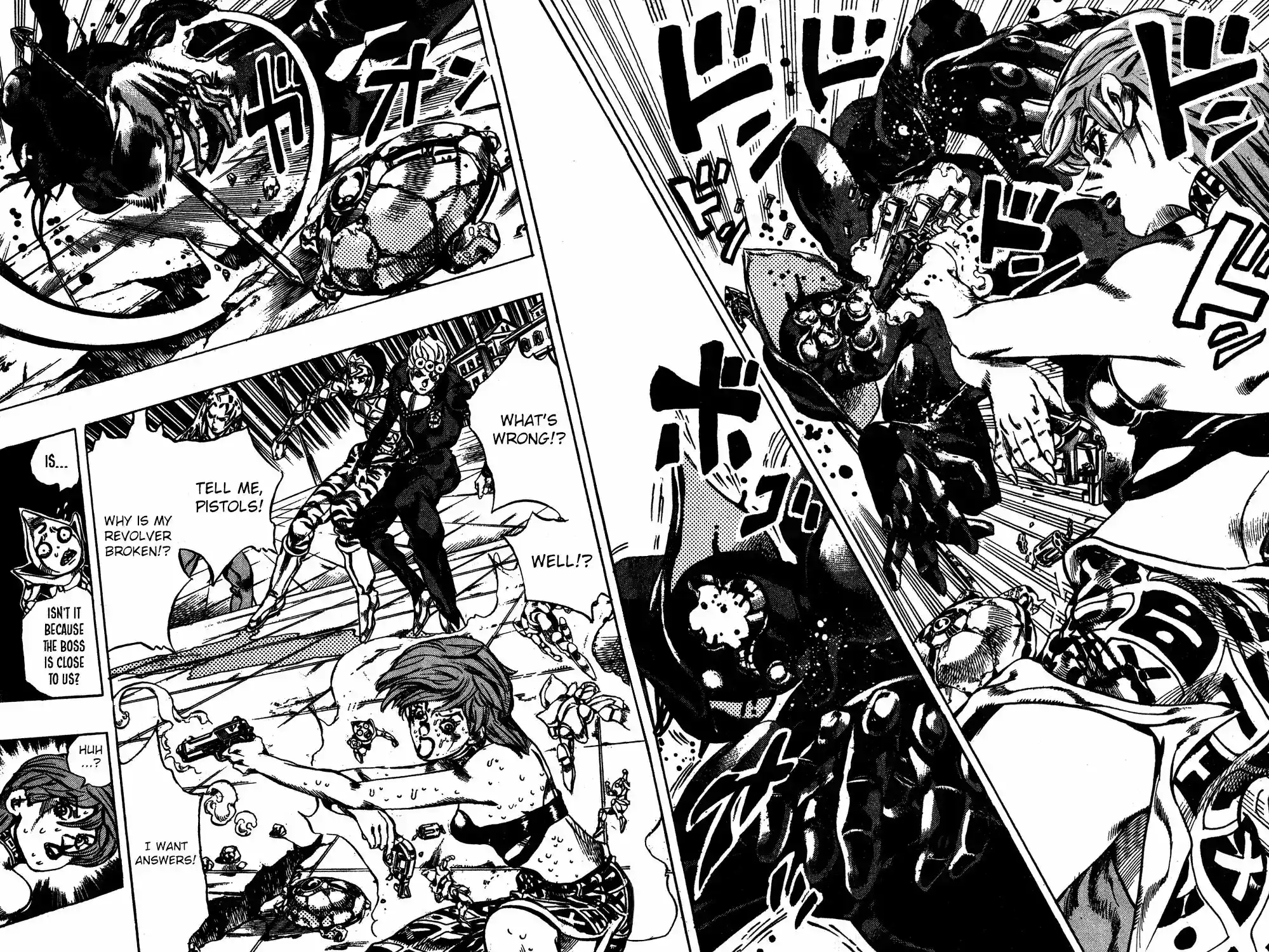 JoJo’s Bizarre Adventure Chapter 579