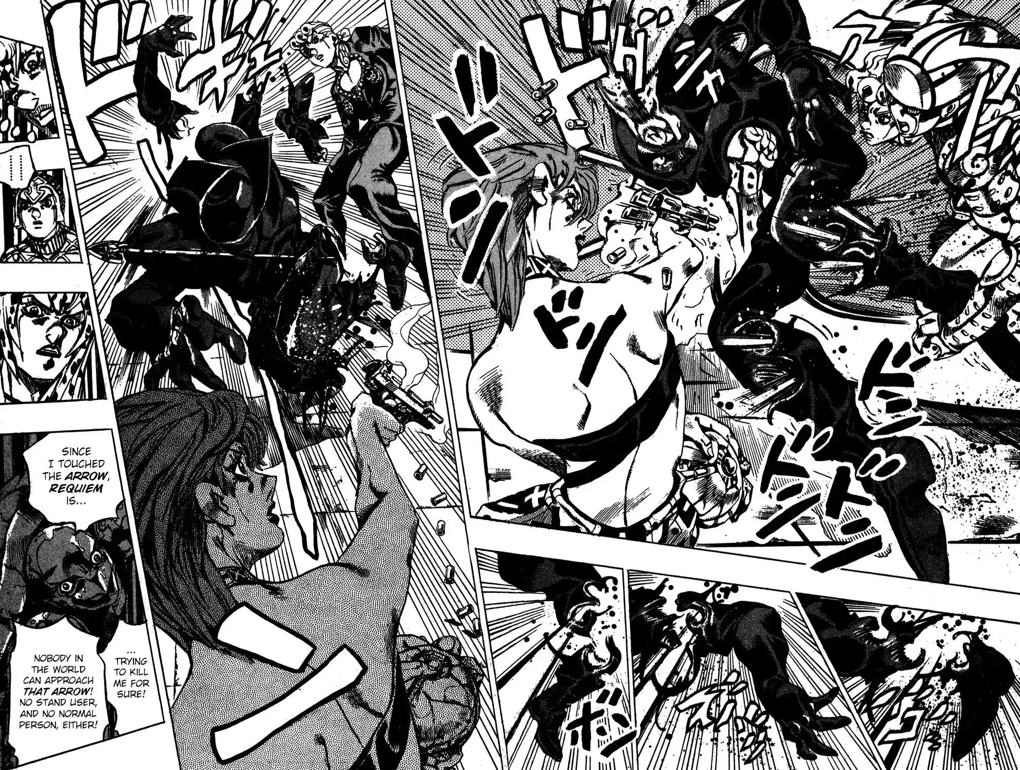 JoJo’s Bizarre Adventure Chapter 579