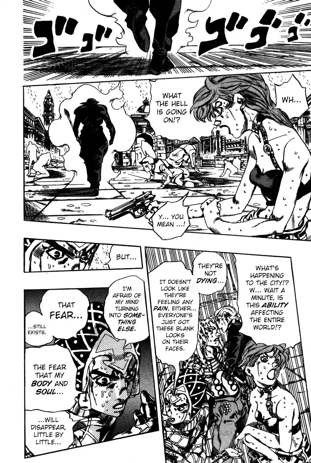 JoJo’s Bizarre Adventure Chapter 580