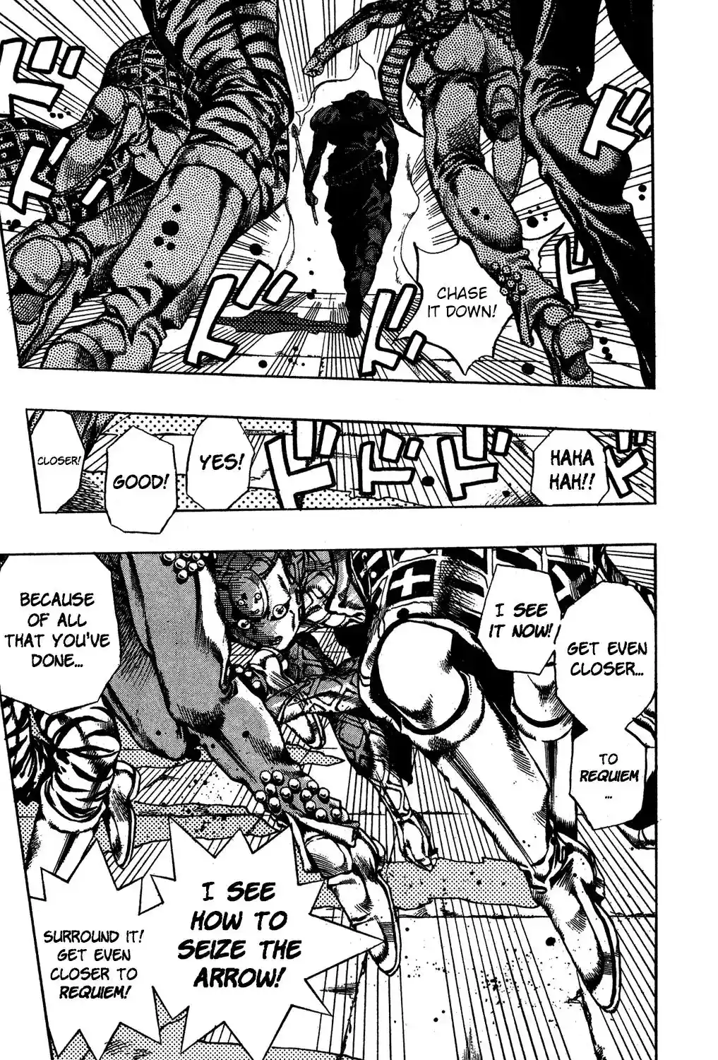 JoJo’s Bizarre Adventure Chapter 580