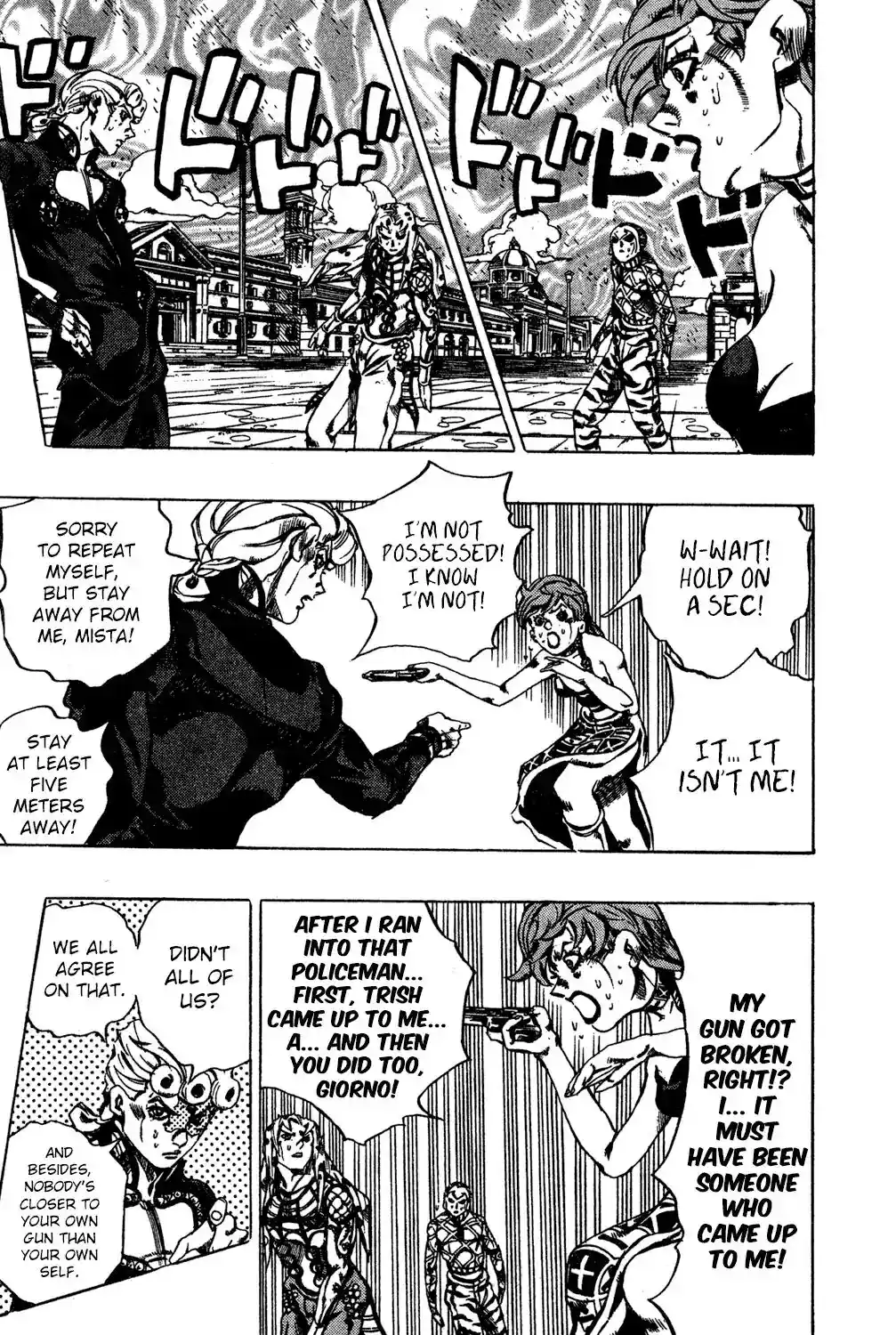 JoJo’s Bizarre Adventure Chapter 580