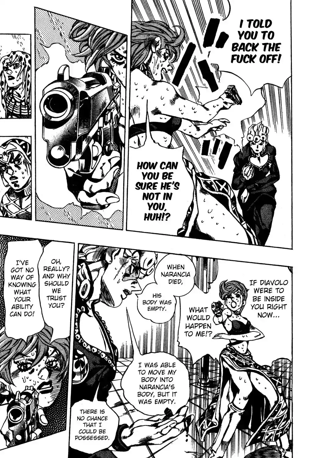 JoJo’s Bizarre Adventure Chapter 581